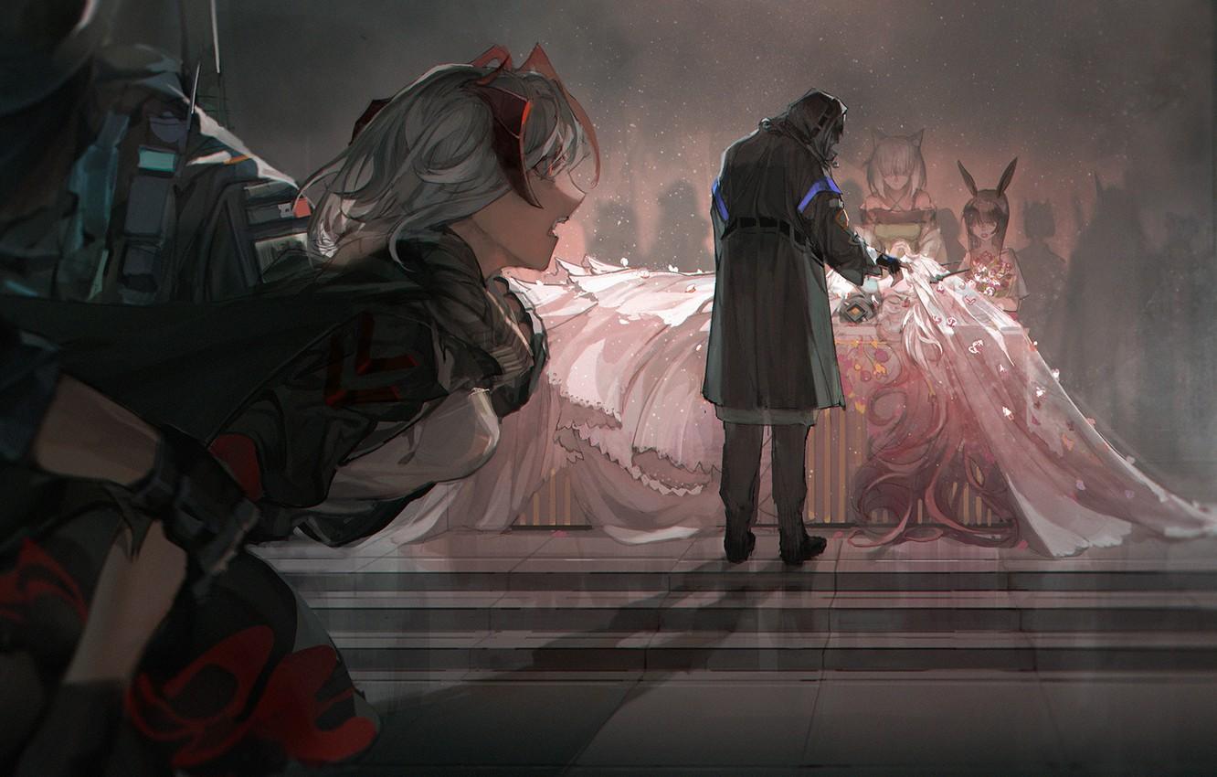 1332x850 Wallpaper Doctor, Theresa, Arknights, Amiya, Kal'tsit image for desktop, section игры