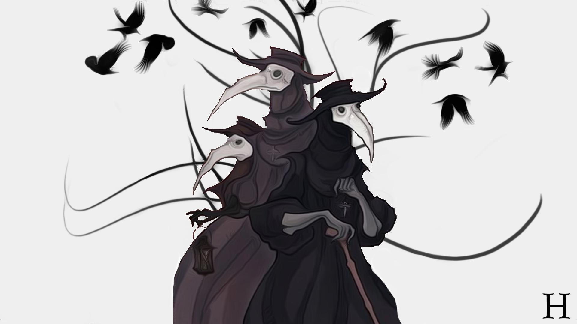 1920x1080 1920x1080 doctors plague doctors plague crow the crow raven fantasy art dark the darkness wallpaper JPG 194 kB