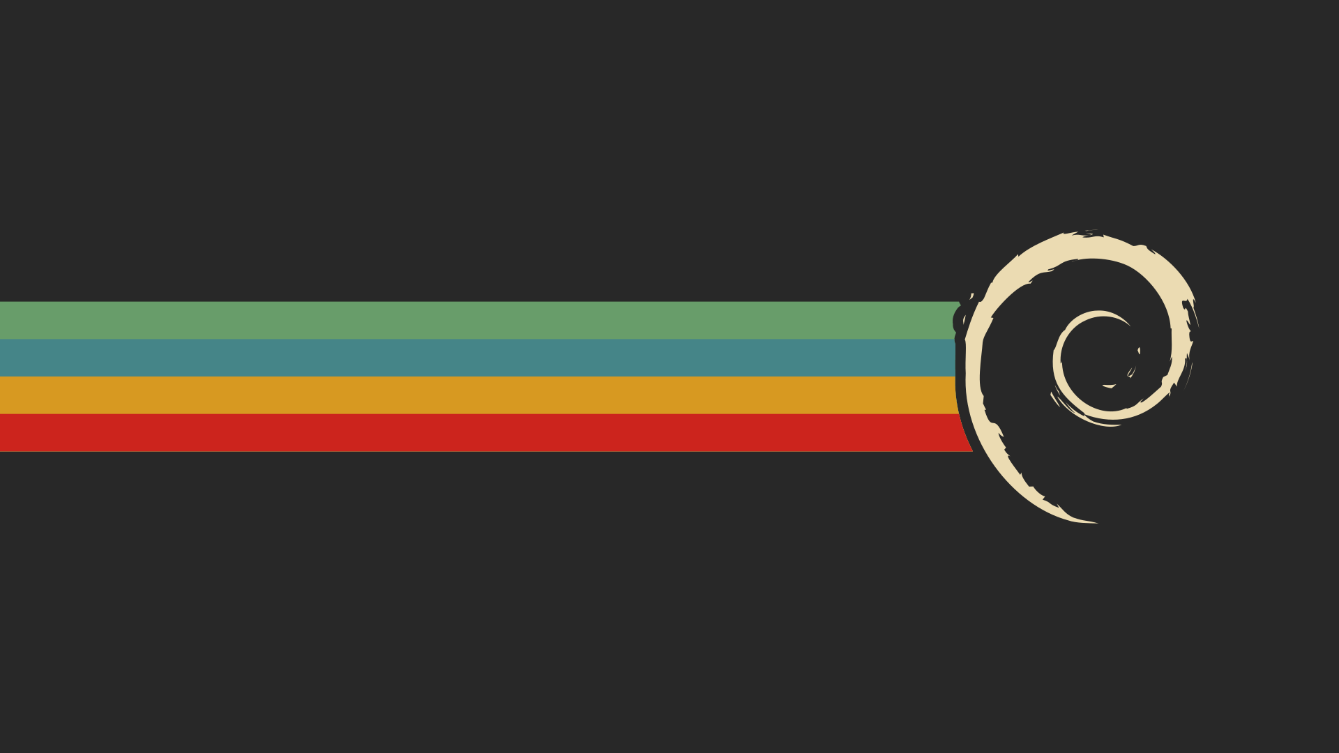 1920x1080 All resolutions available, dark & light version, simple Debian wallpaper: wallpaper