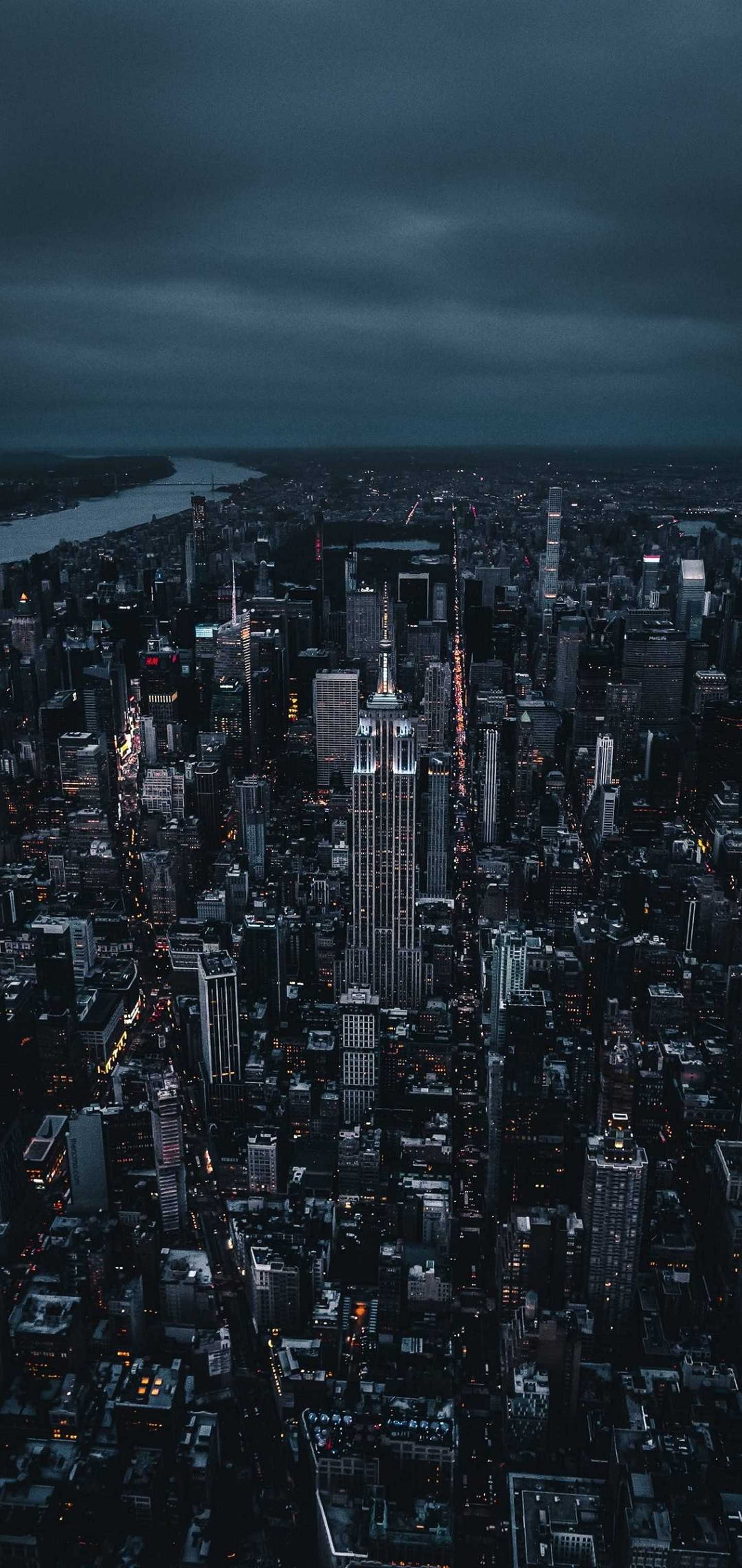 1440x3040 4K Nyc Wallpaper