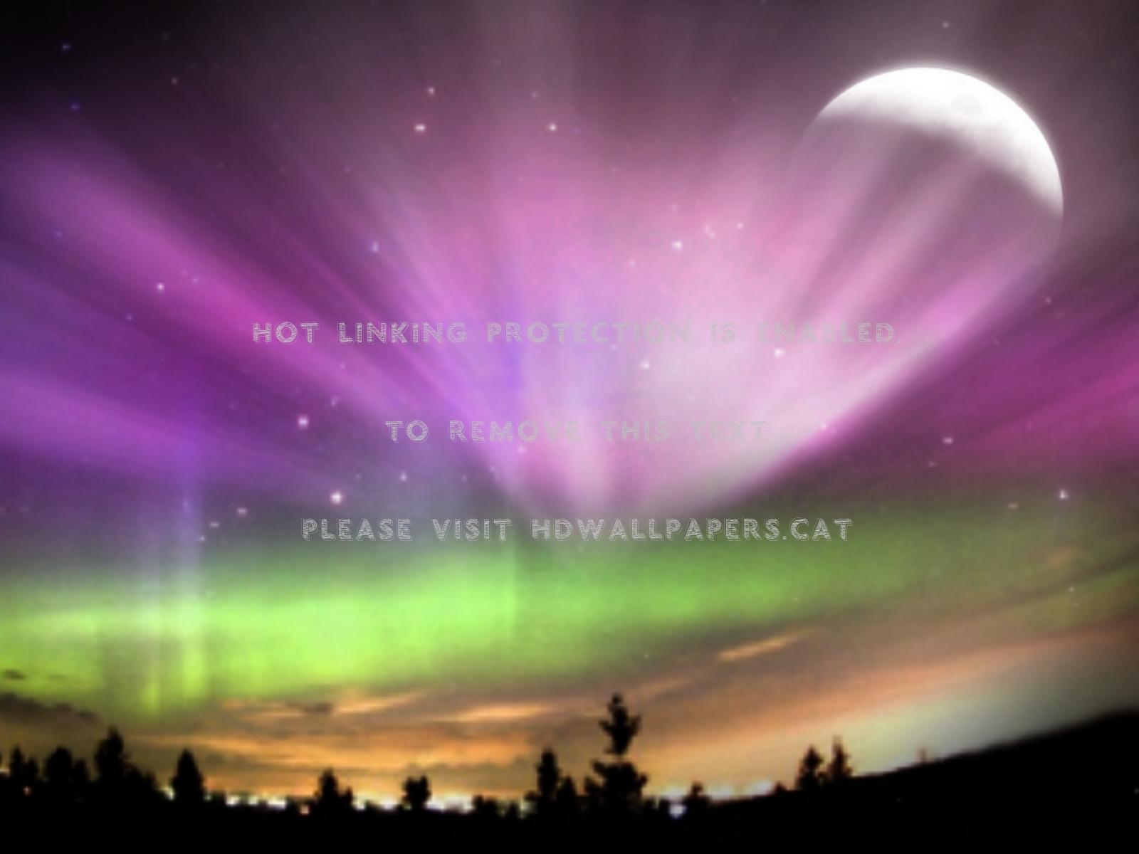 1600x1200 northern lights aurora borealis space moons