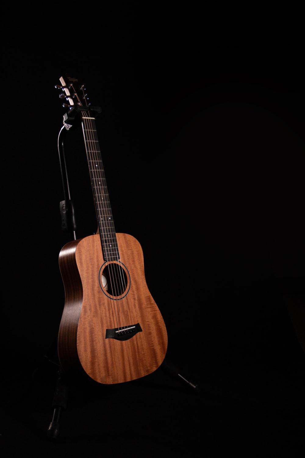 1000x1500 brown acoustic guitar photo