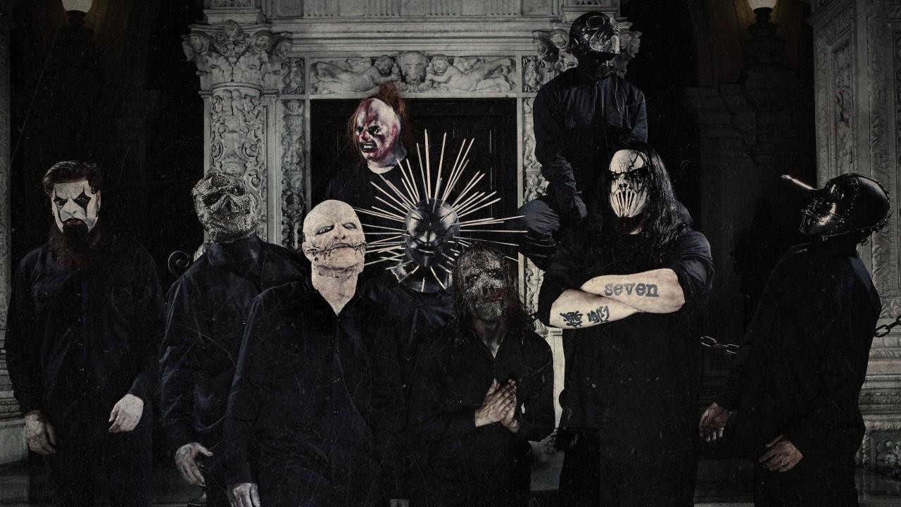 1280x720 Mick Thompson Sid Wilson Jim Root Corey Taylor Slipknot HD Music Wallpaper