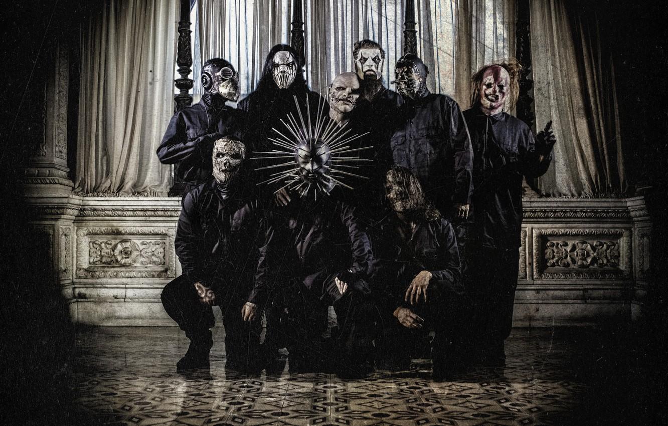 1332x850 Wallpaper Metal, Slipknot, Nu Metal, Nu Metal, Slipnot, Corey Taylor, Jim Root, Sid Wilson, Mick Thomson, Chris Fehn, Craig Jones, Shawn Crahan Image For Desktop, Section музыка