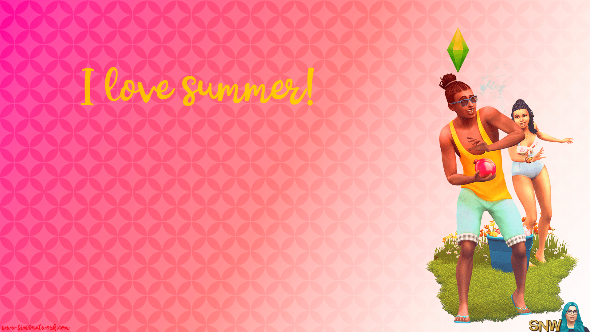 1920x1080 Seasons: Summer Wallpaper