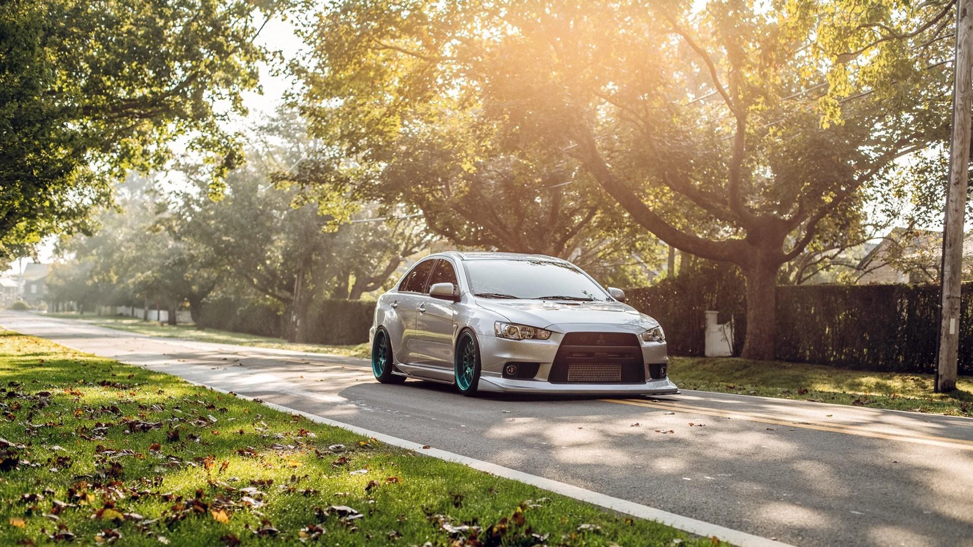 1920x1080 Mitsubishi Evolution X HD Wallpaper