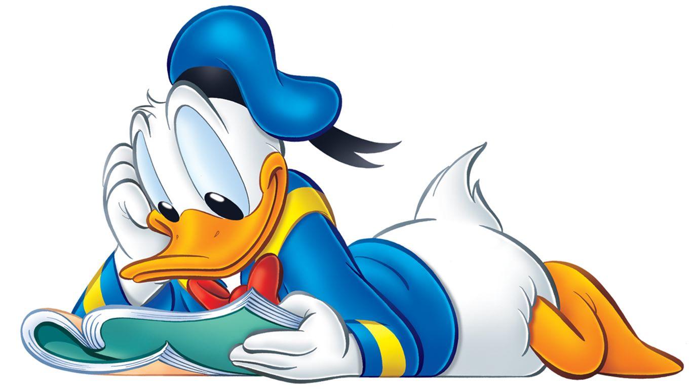 1366x768 Donald Duck Funny Cartoon Wallpaper