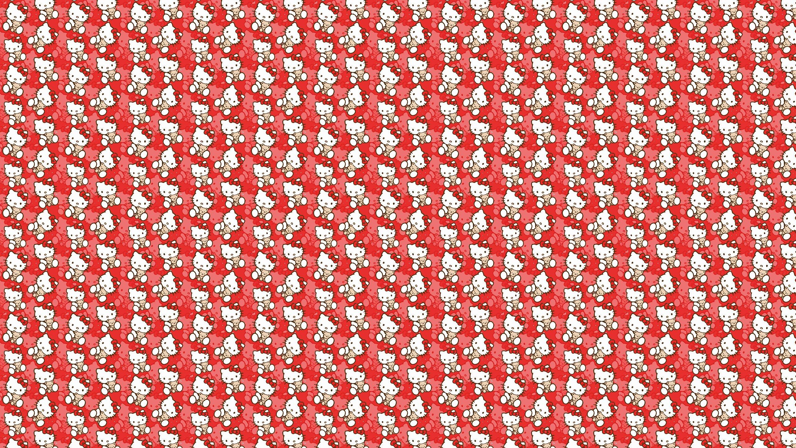 2560x1440 HELLO KITTY WHITE cartoon cat cats kitten girl girls 1hkitty comics game wallpaperx1440