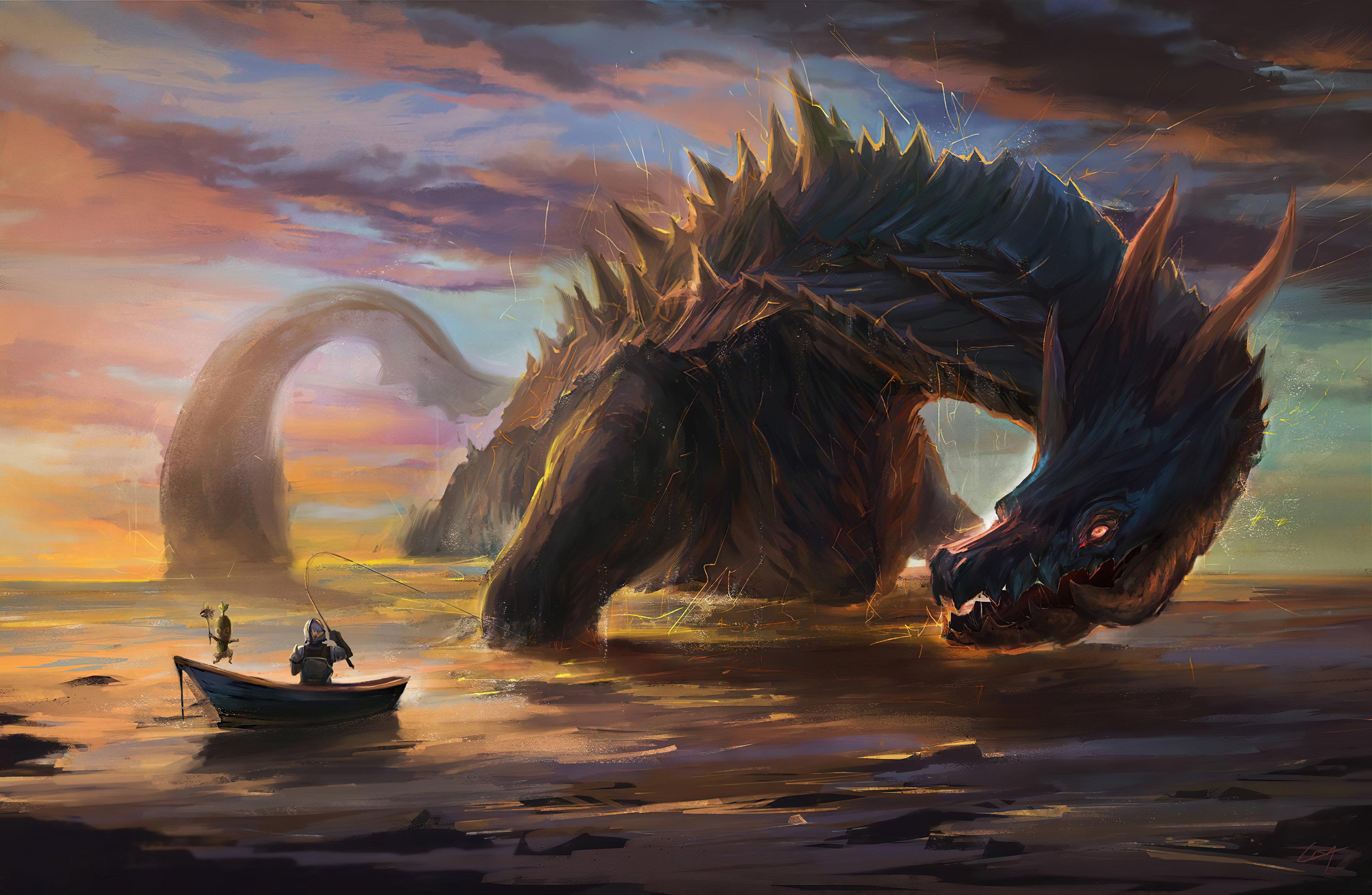 3840x2506 Lagiacrus Monster Hunter 4k, HD Artist, 4k Wallpaper, Image, Background, Photo and Picture