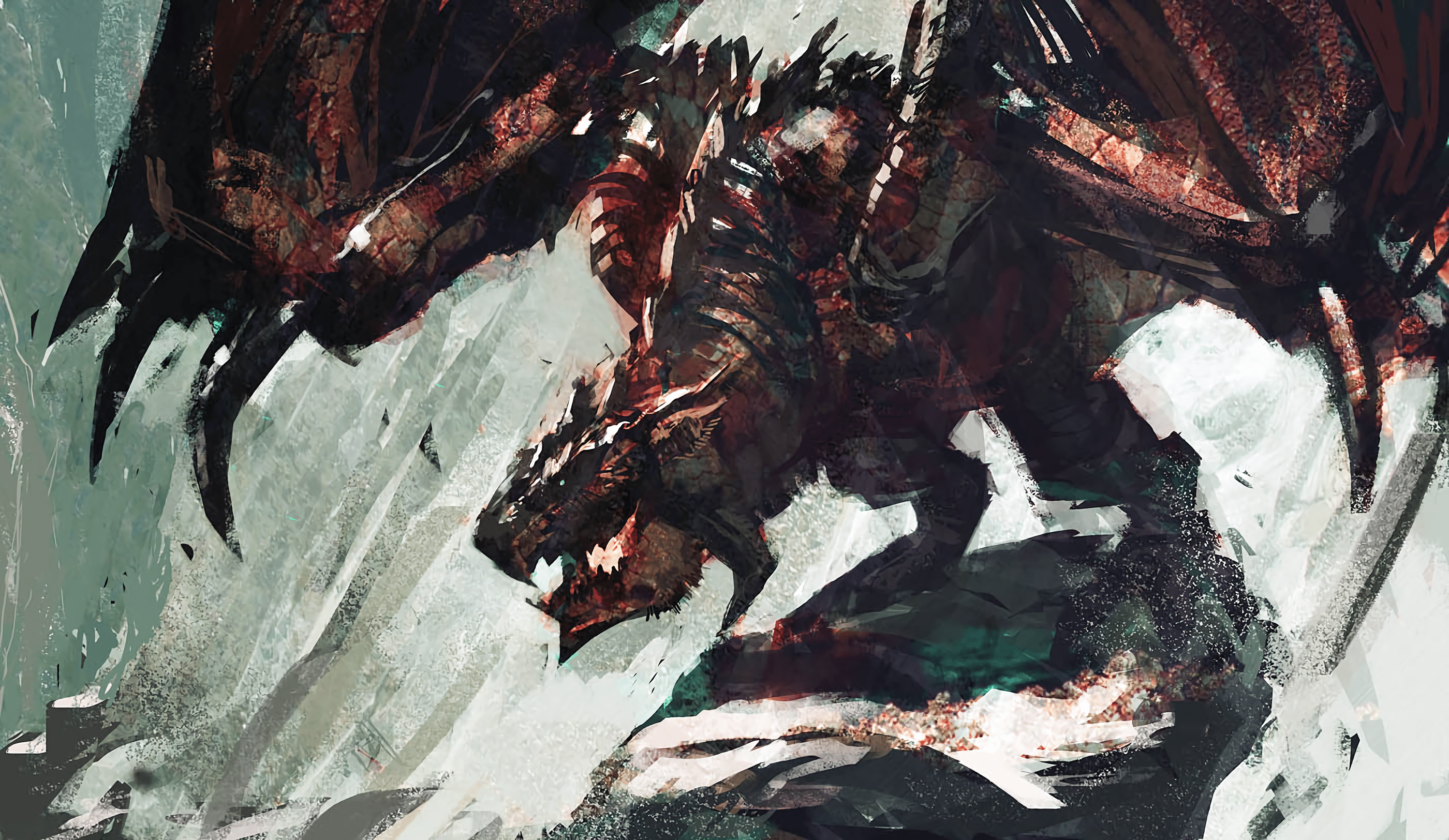 2800x1624 Rathalos (Monster Hunter) HD Wallpaper and Background Image