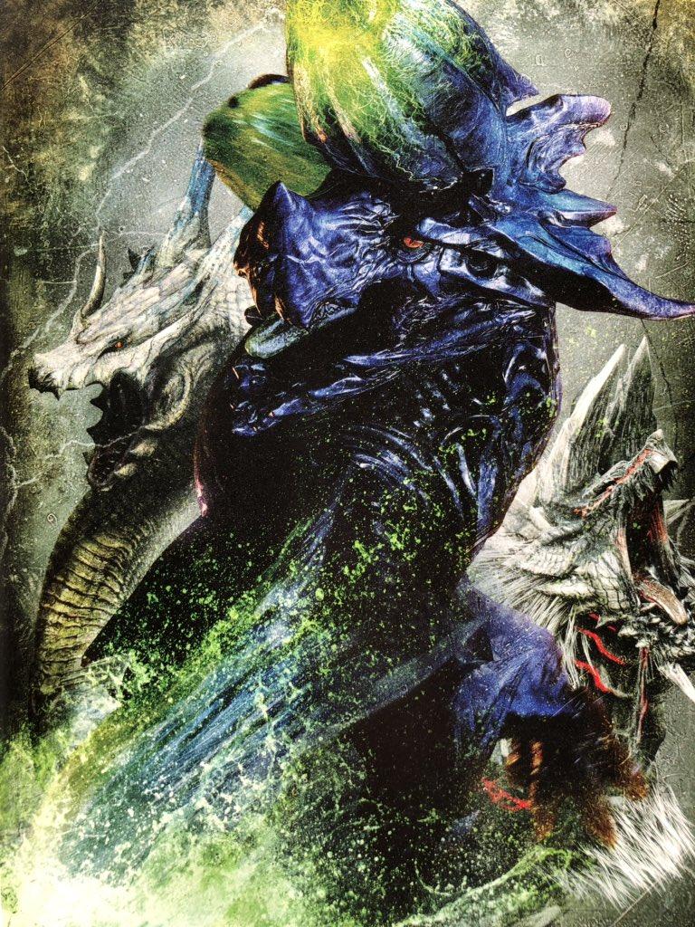768x1024 Aranok #MHStories2 - #MH3U illustration ! #Artwork #Brachydios #Lagiacrus #Zinogre