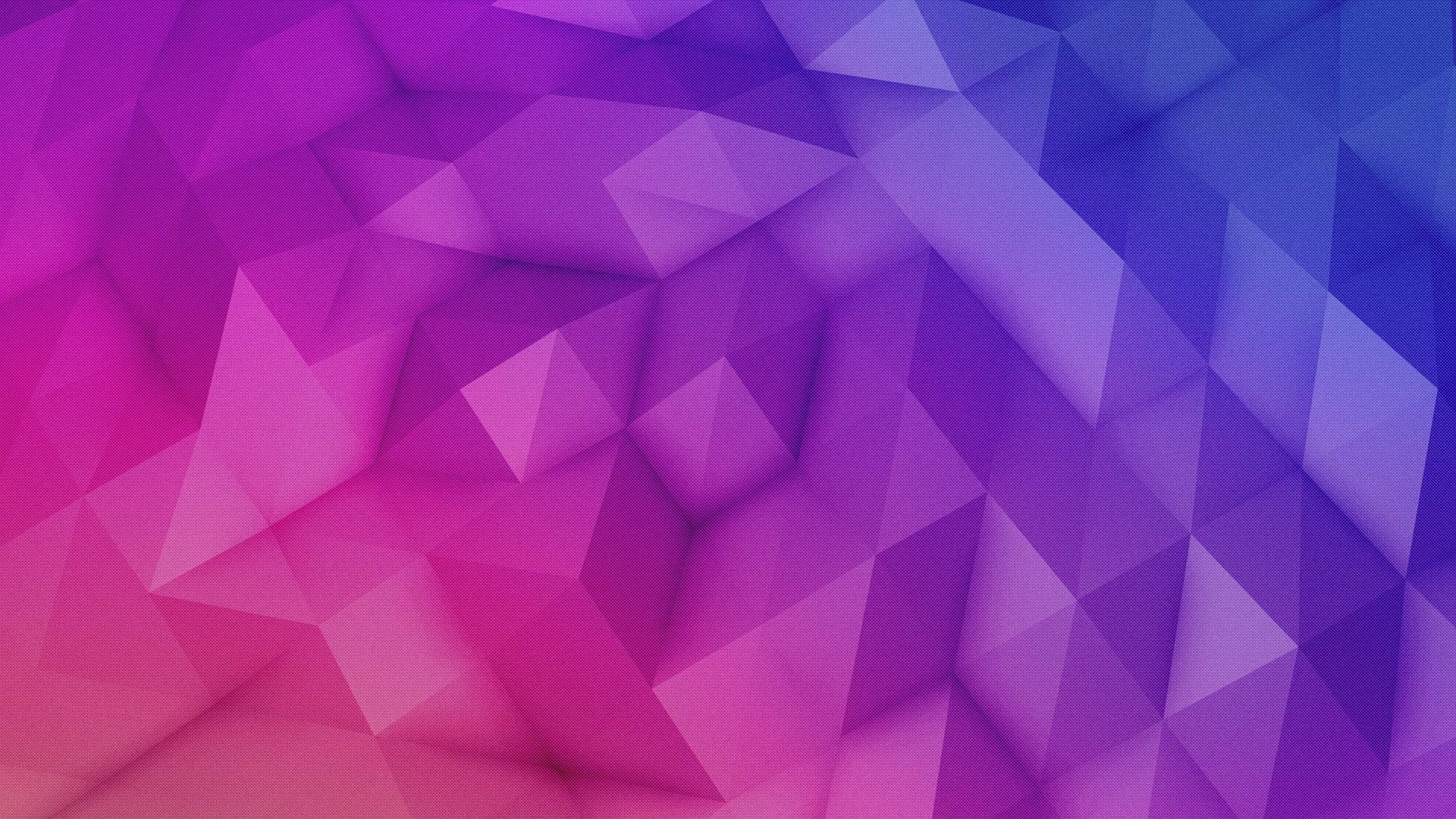1920x1080 polygon wallpaper, violet, purple, pink, magenta, lilac, pattern, triangle, symmetry