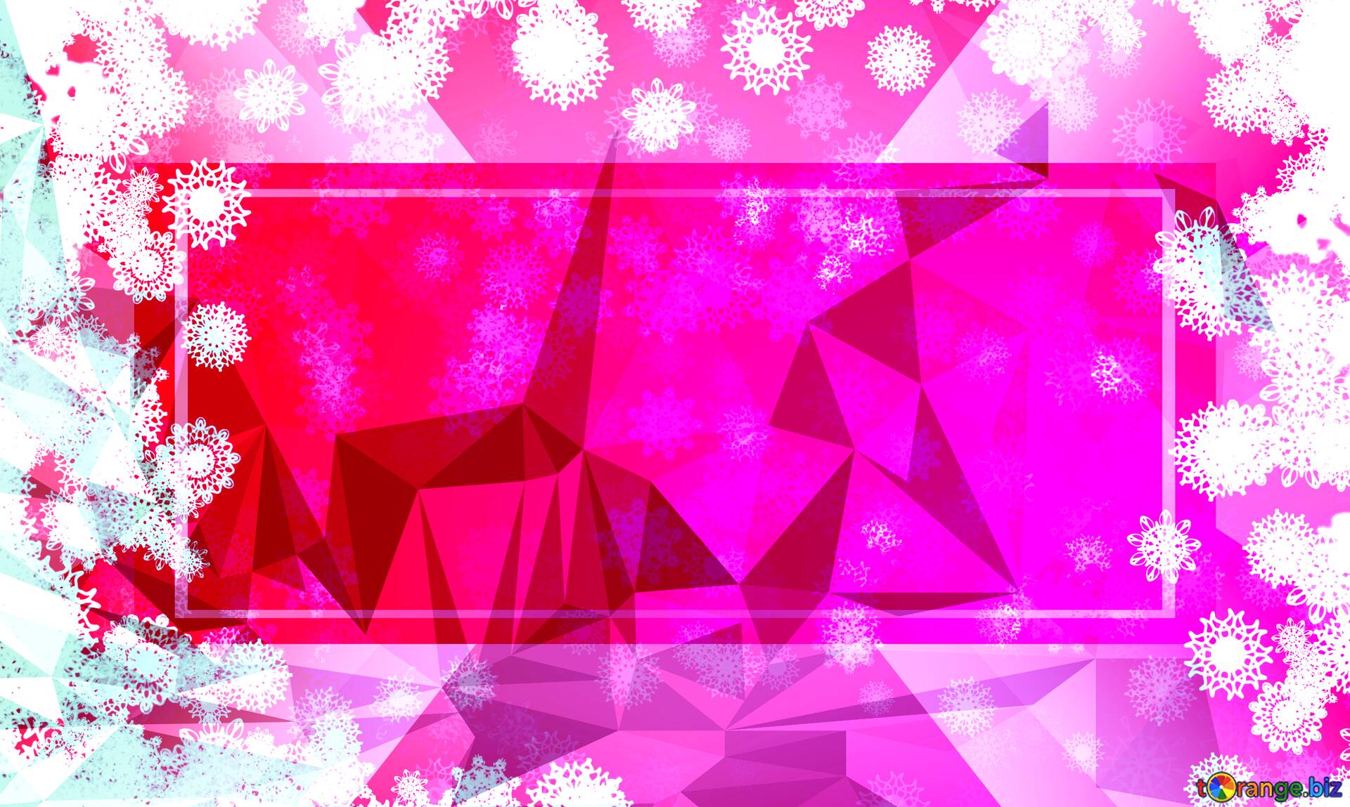 1920x1149 Download Free Picture Christmas Pink Frame Polygon Abstract Geometrical Background With Triangles On CC BY License Free Image Stock TOrange.biz Fx №201161