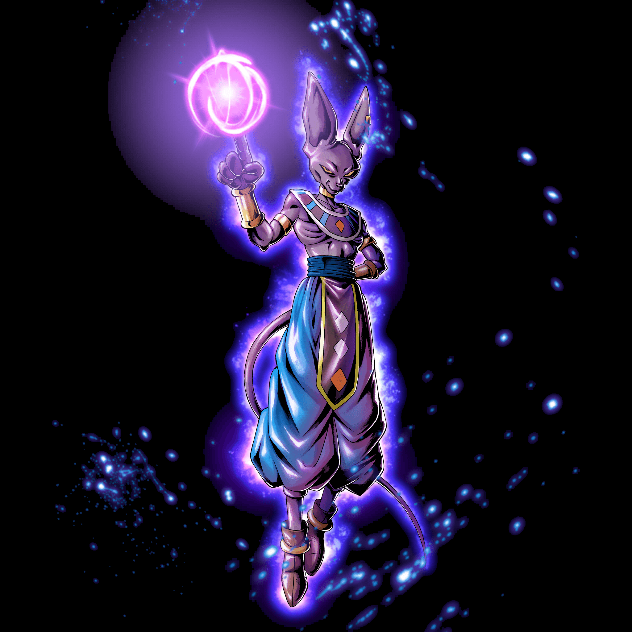 2048x2048 Beerus 4k Wallpaper