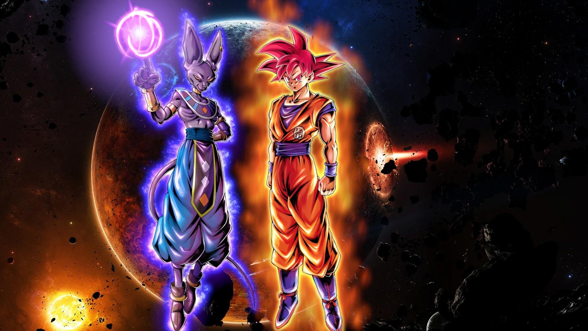 1920x1080 Goku Vs Beerus Wallpaper HD