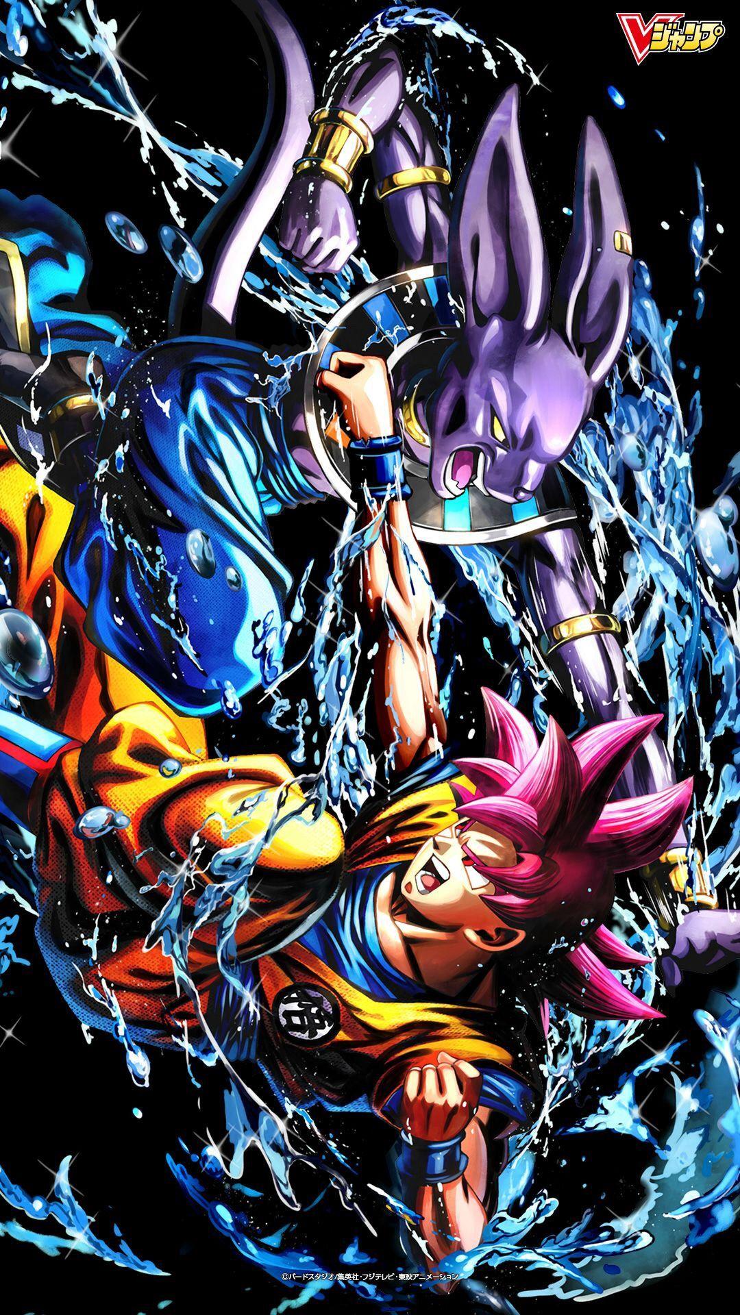 1080x1920 Goku Vs Beerus