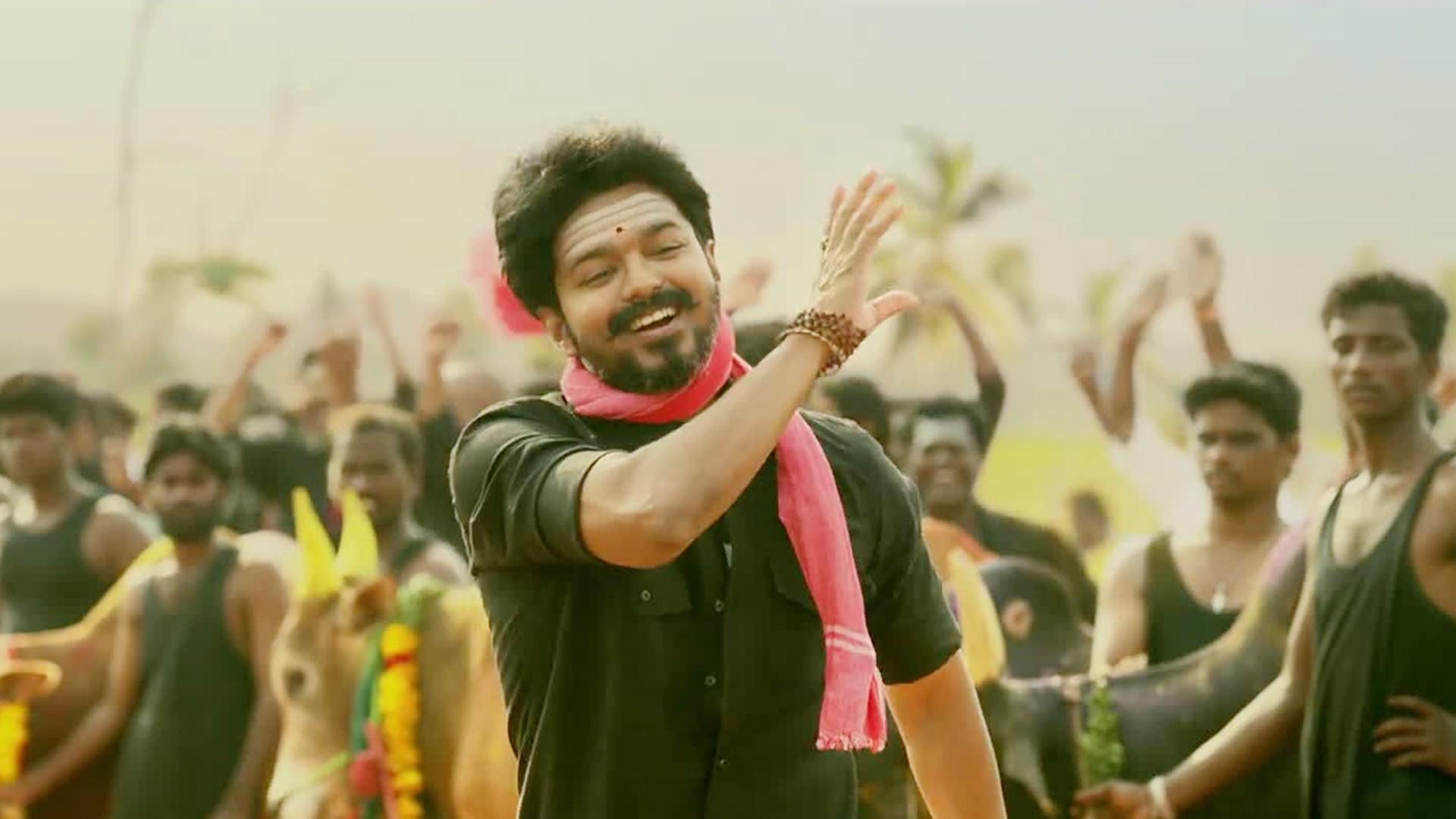 1920x1080 Vijay Mersal Widescreen Wallpaper 27092