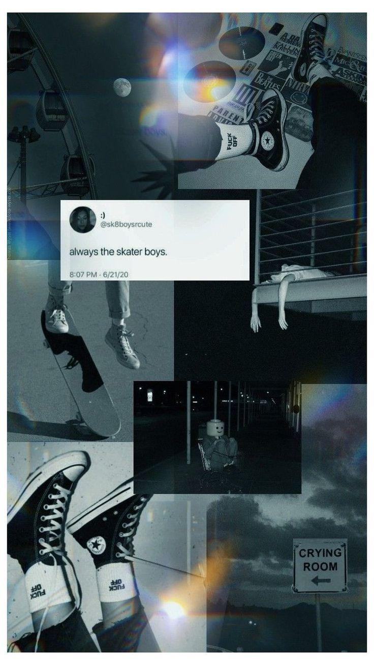 736x1308 Aesthetic Skater Wallpaper