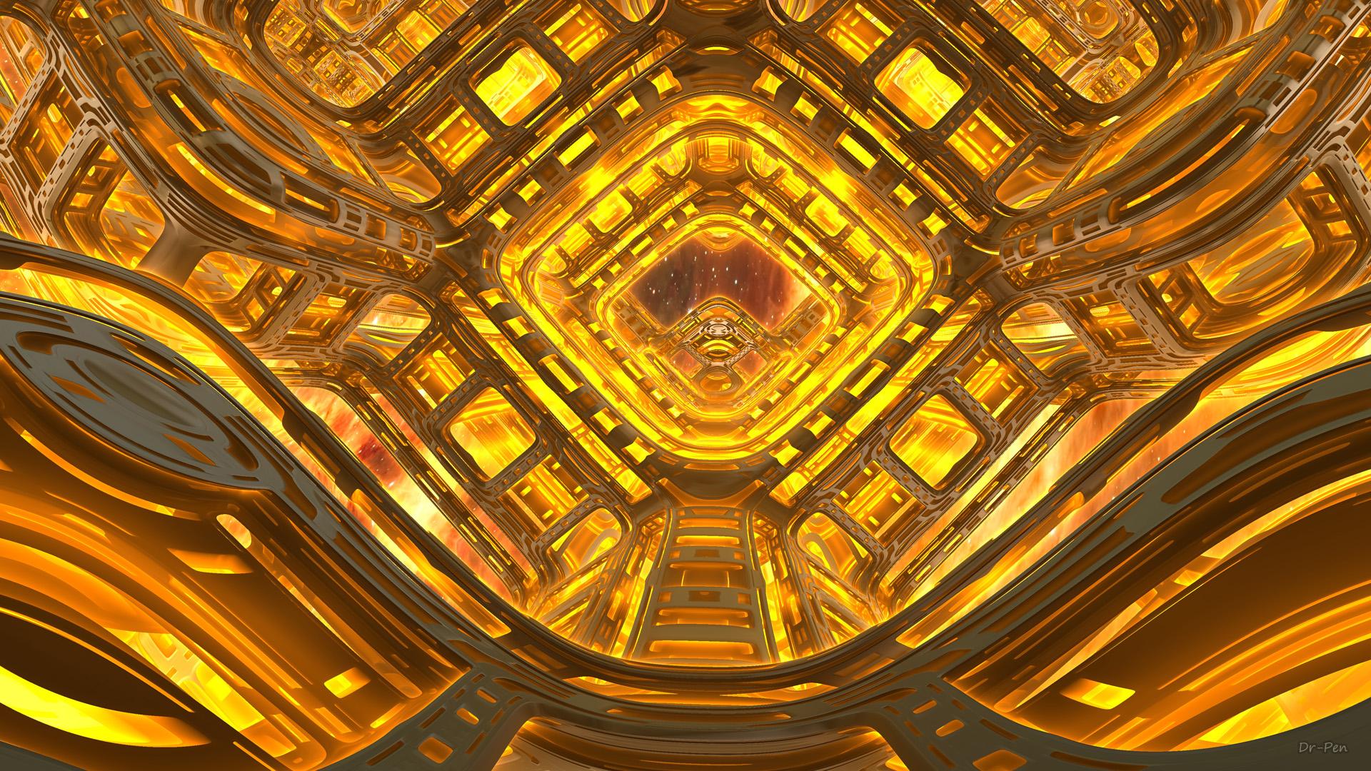 1920x1080 World Engine Fractal Wallpaper HD Wallpaper