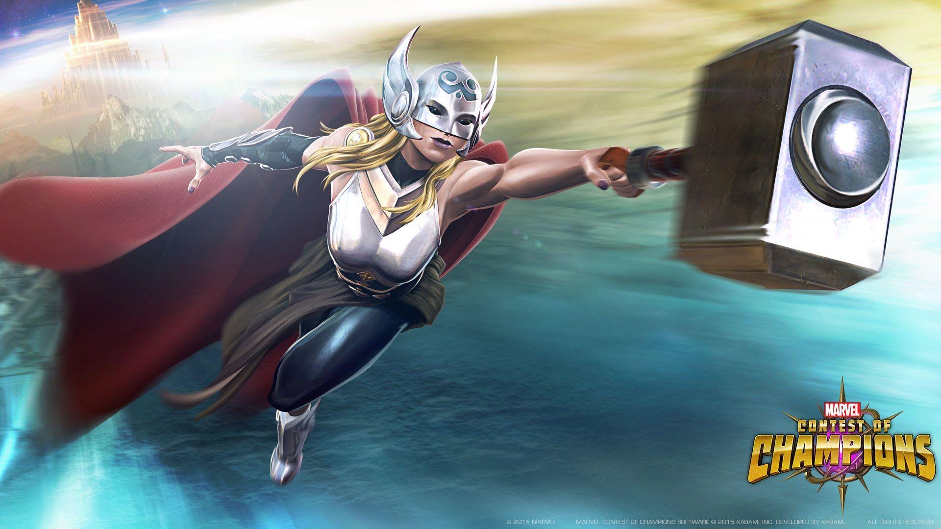 1920x1080 Marvel Contest of Champions Thor Spotlight. Marvel champions, Contest of champions, Marvel