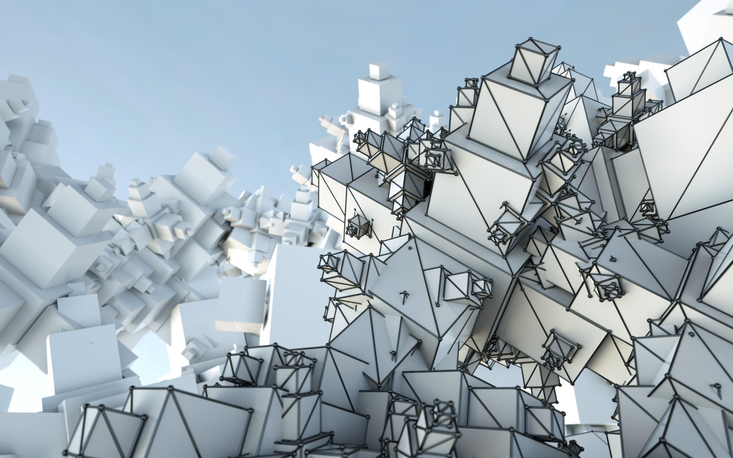 2560x1600 Full HD 3D Wallpaper Fractal