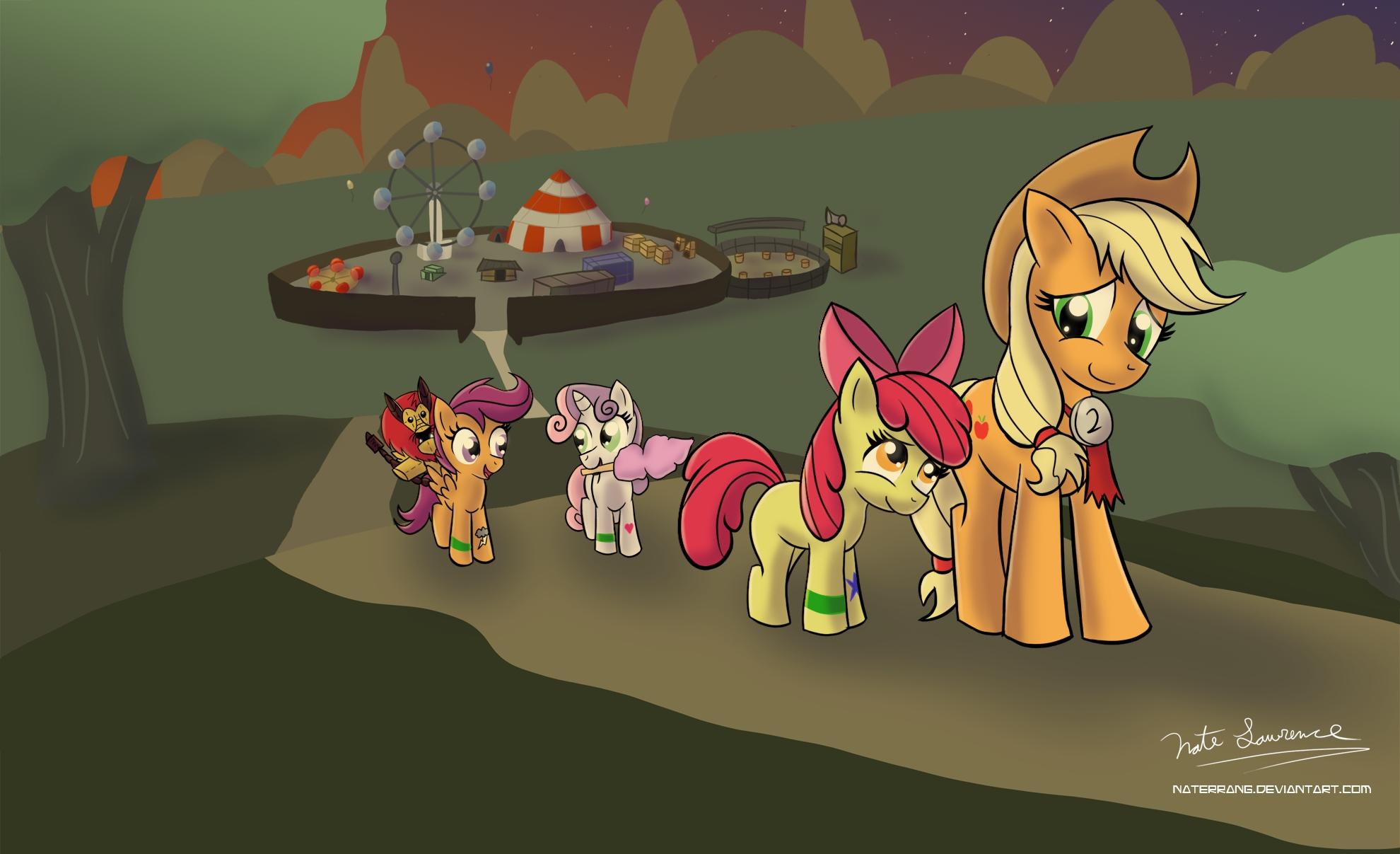 1980x1207 applejack scootaloo sweetie belle applebloom my little pony friendship is magic 1980x1207 wallpa High Quality Wallpaper, High Definition Wallpaper
