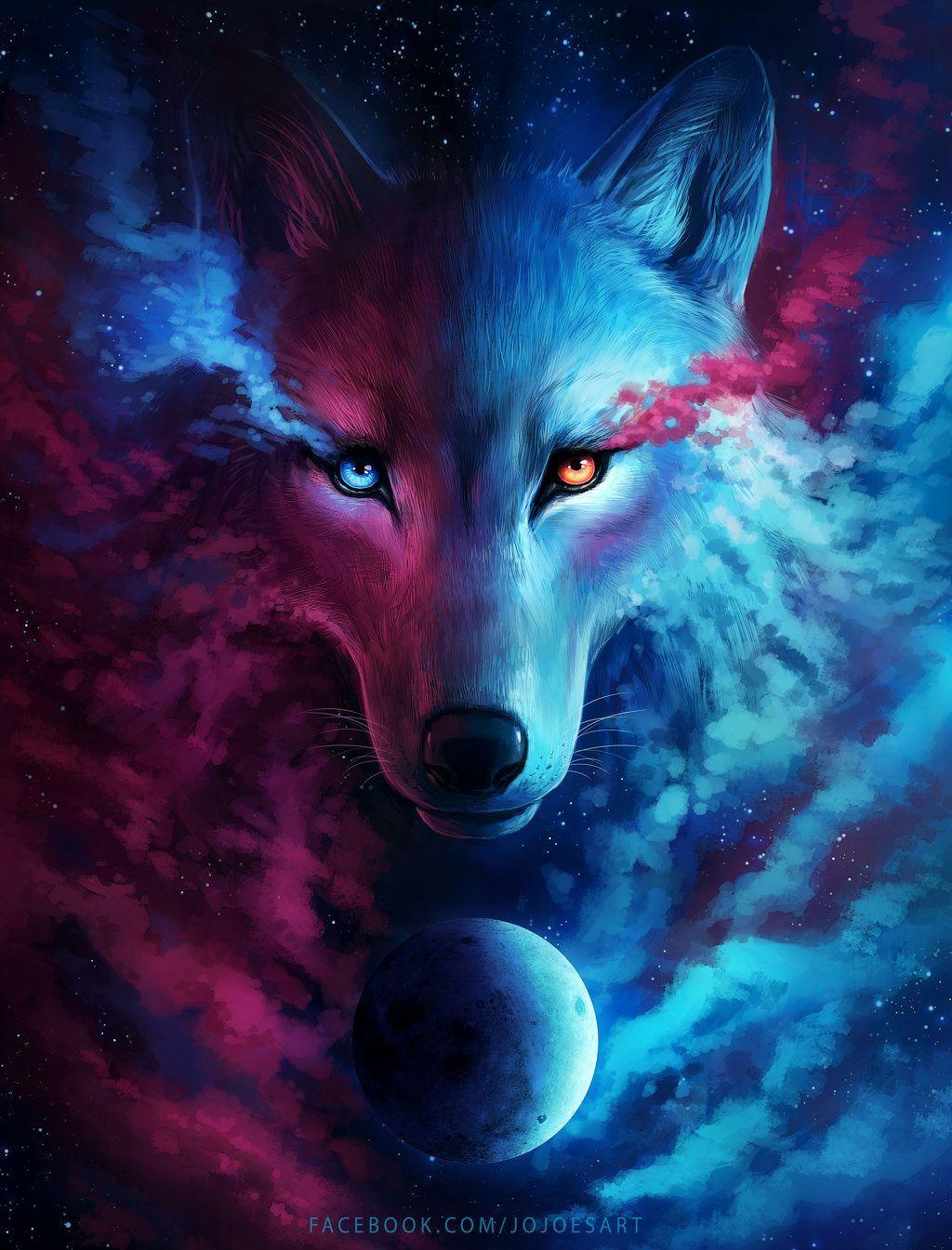 1024x1345 Extremely Cool Anime Wolf Wallpaper