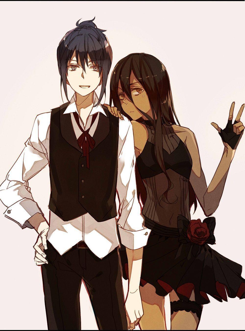 1000x1350 Brown Skin Anime Girl Wallpaper