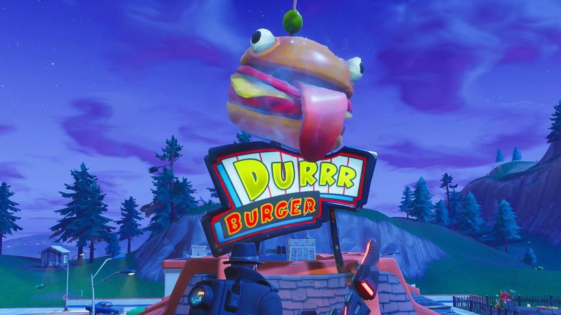 1080x1080 durr - fortnite durr burger wallpaper