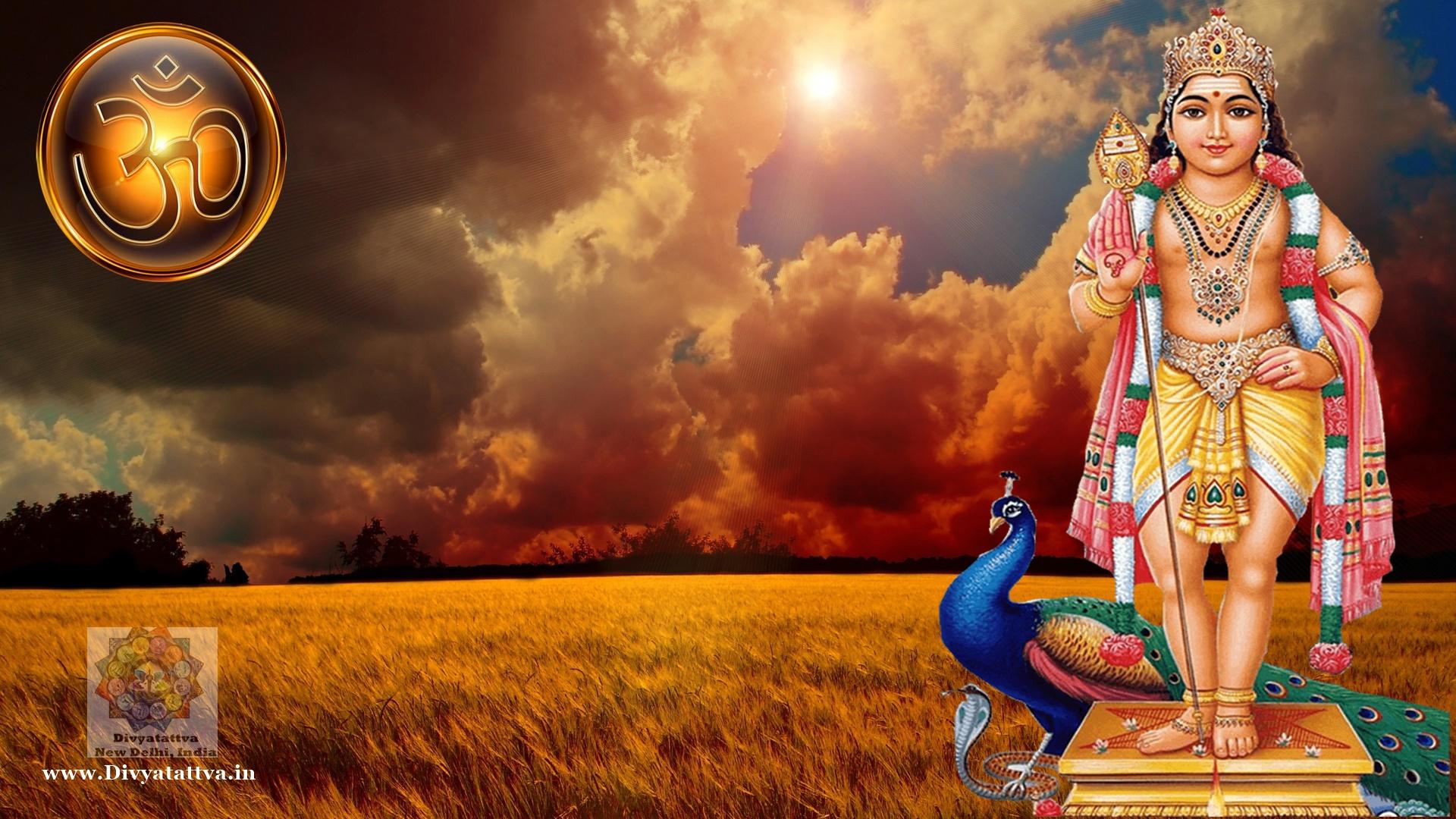 1920x1080 Hindu God Murugan Image & Kartikeya Wallpaper in 4K UHD
