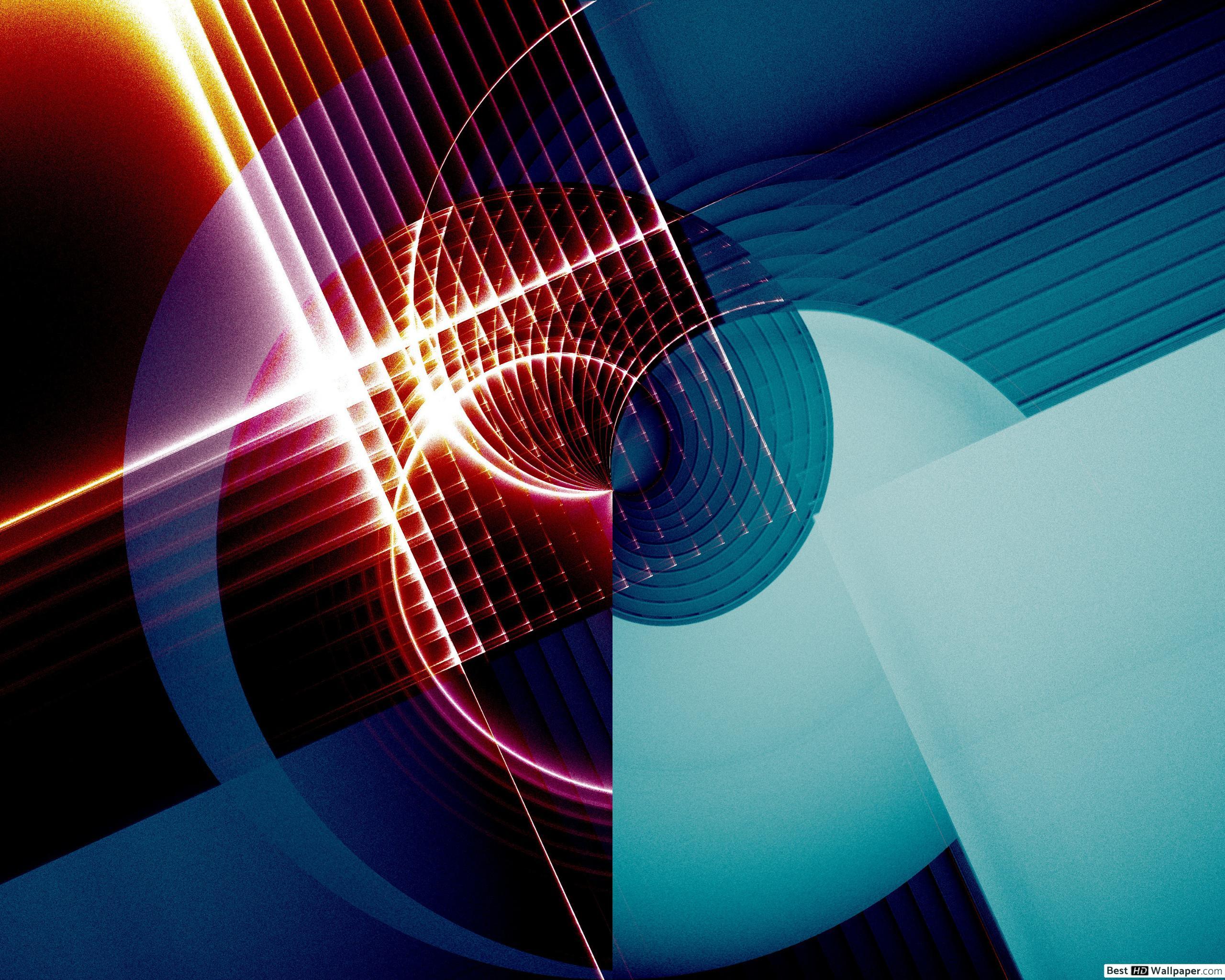 2560x2048 Crossed laser beam HD wallpaper download