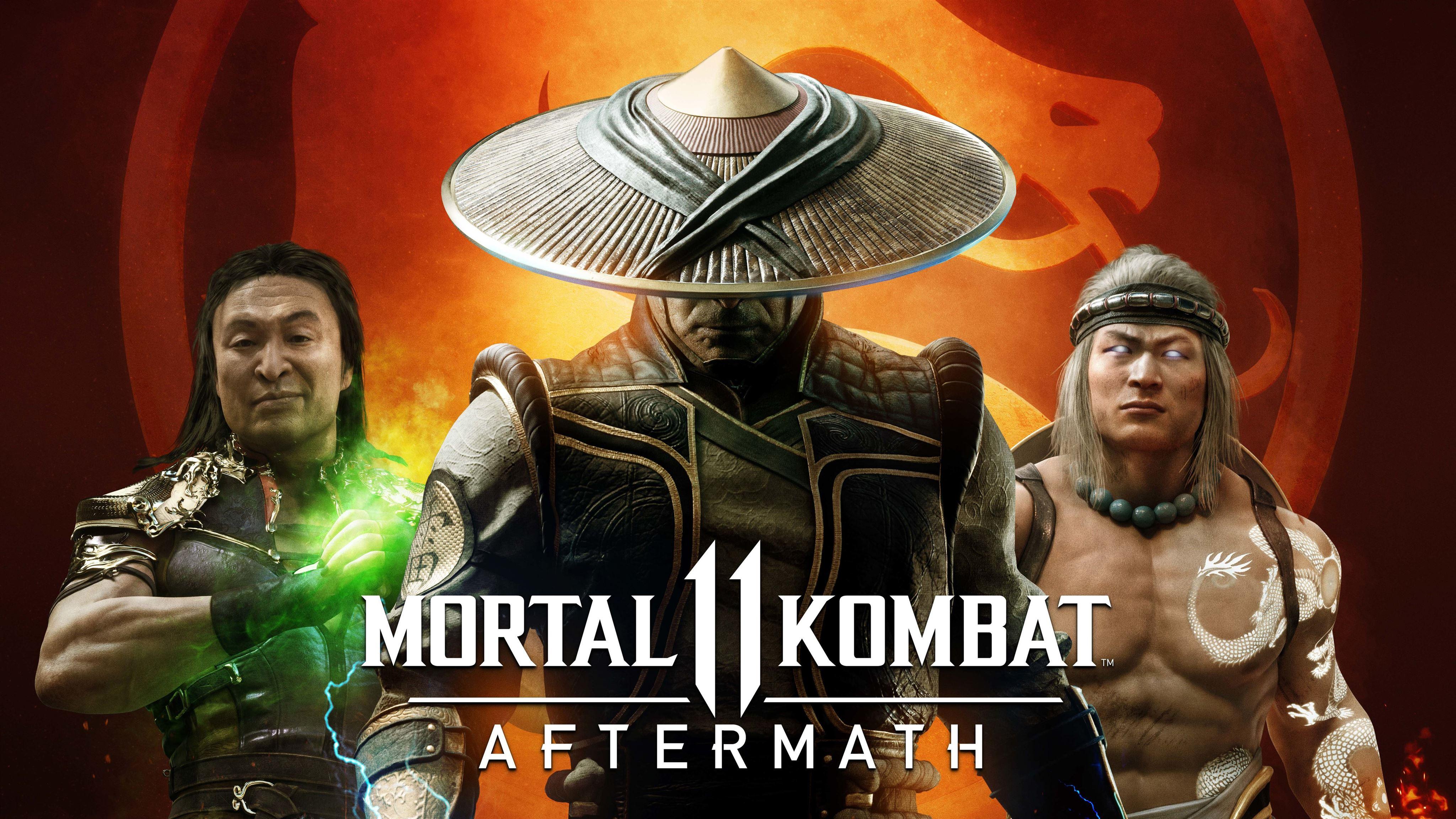 4096x2304 mortal kombat 11 aftermath 8k MacBook Air Wallpaper Download