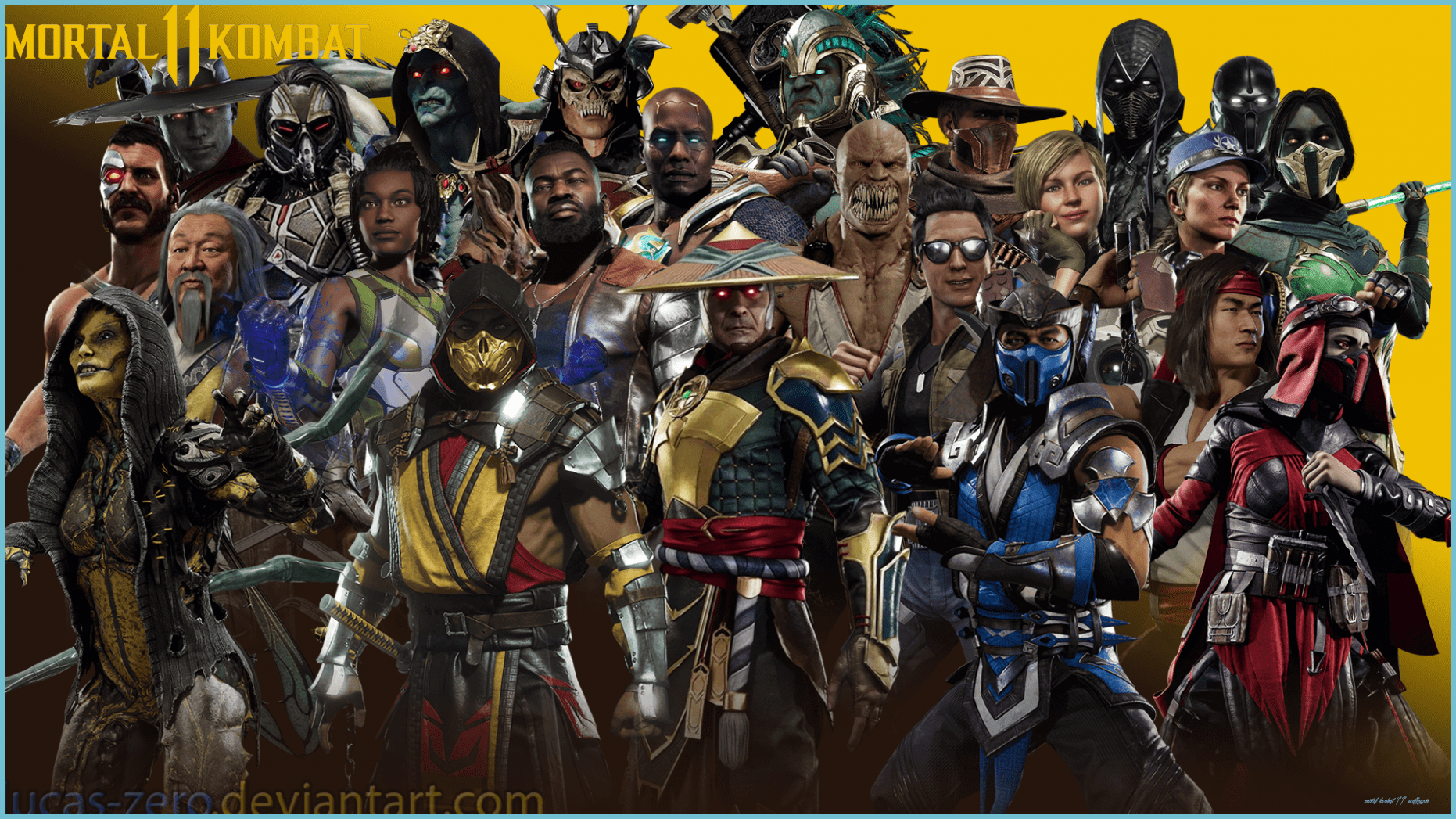 1862x1047 Mortal Kombat 10 Wallpaper By Lucas Zero: MortalKombat Kombat 11 Wallpaper