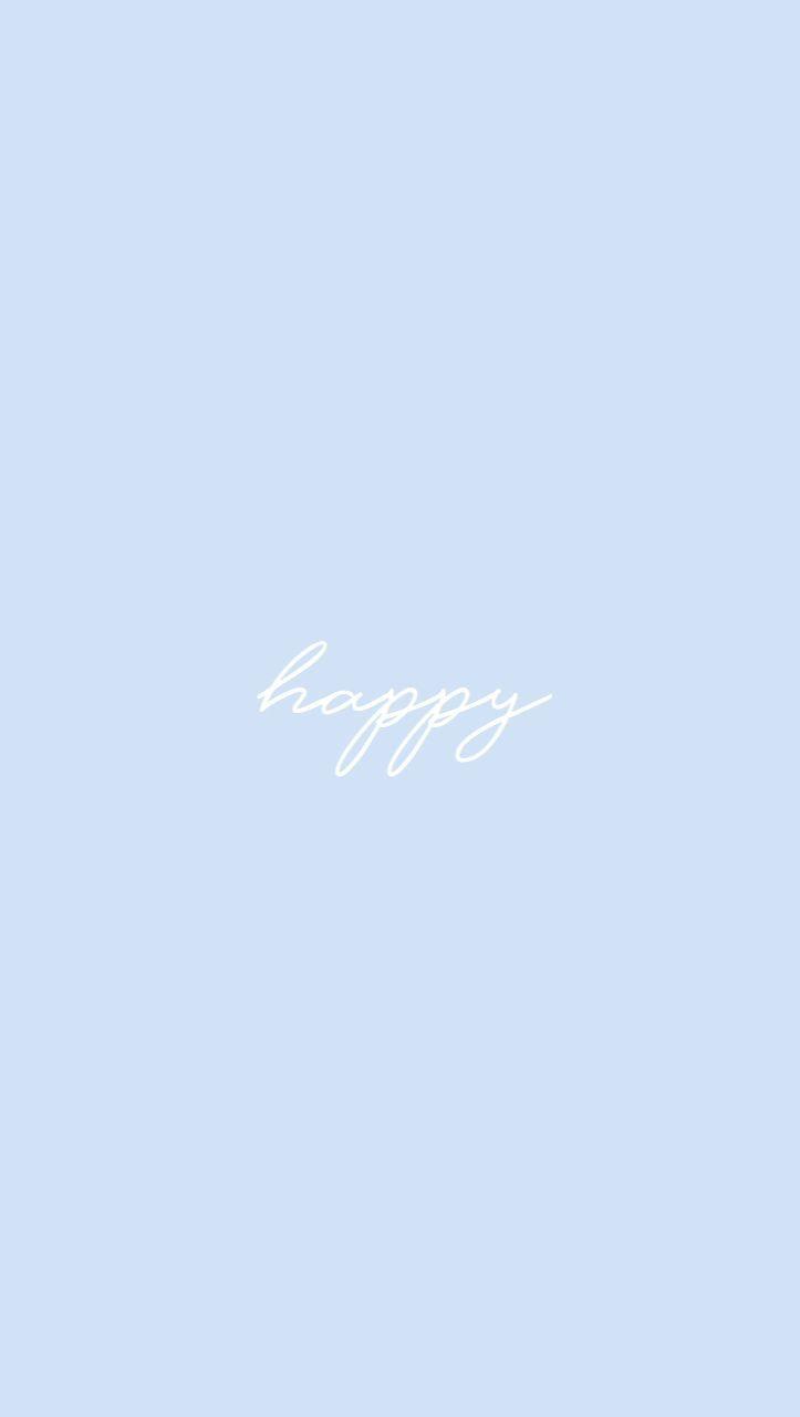 723x1280 Blue Aesthetic Wallpaper
