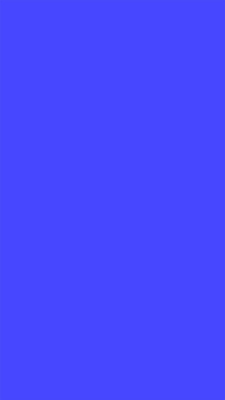 750x1334 Plain Blue Wallpaper