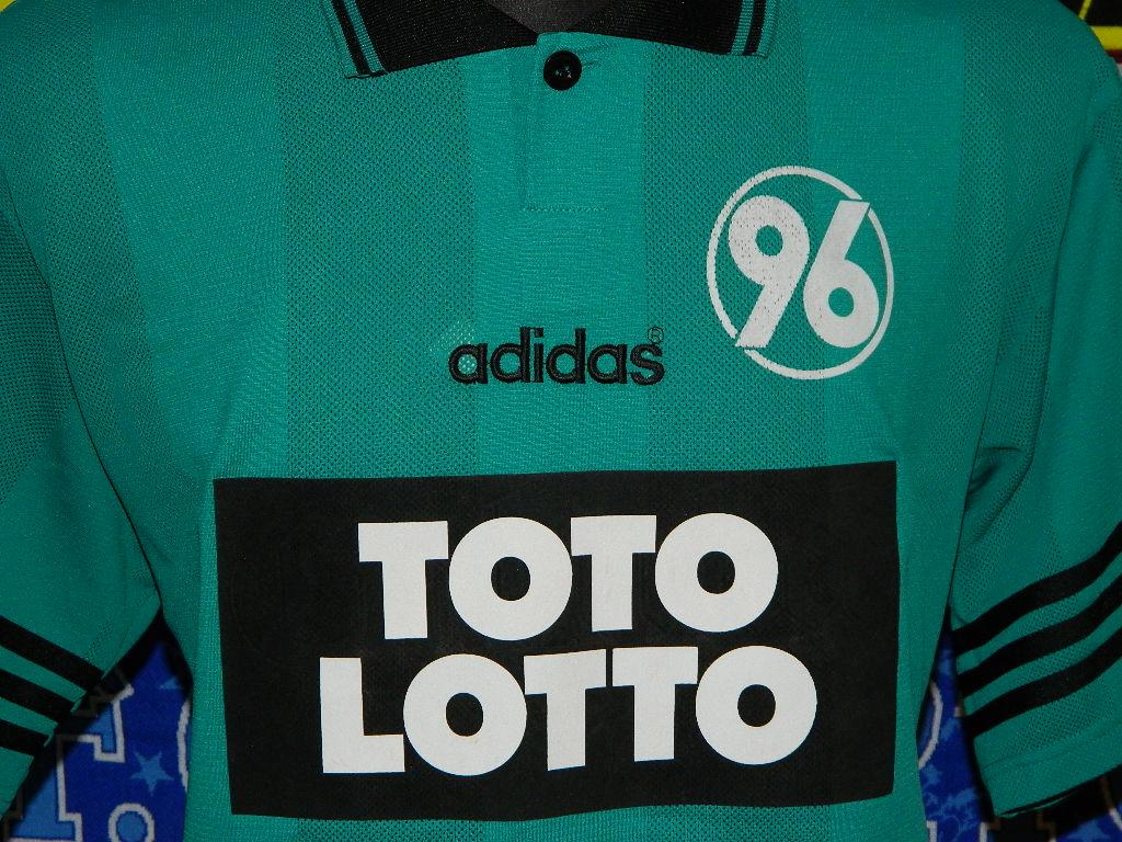 1024x768 Hannover 96 Away football shirt 1994. Sponsored