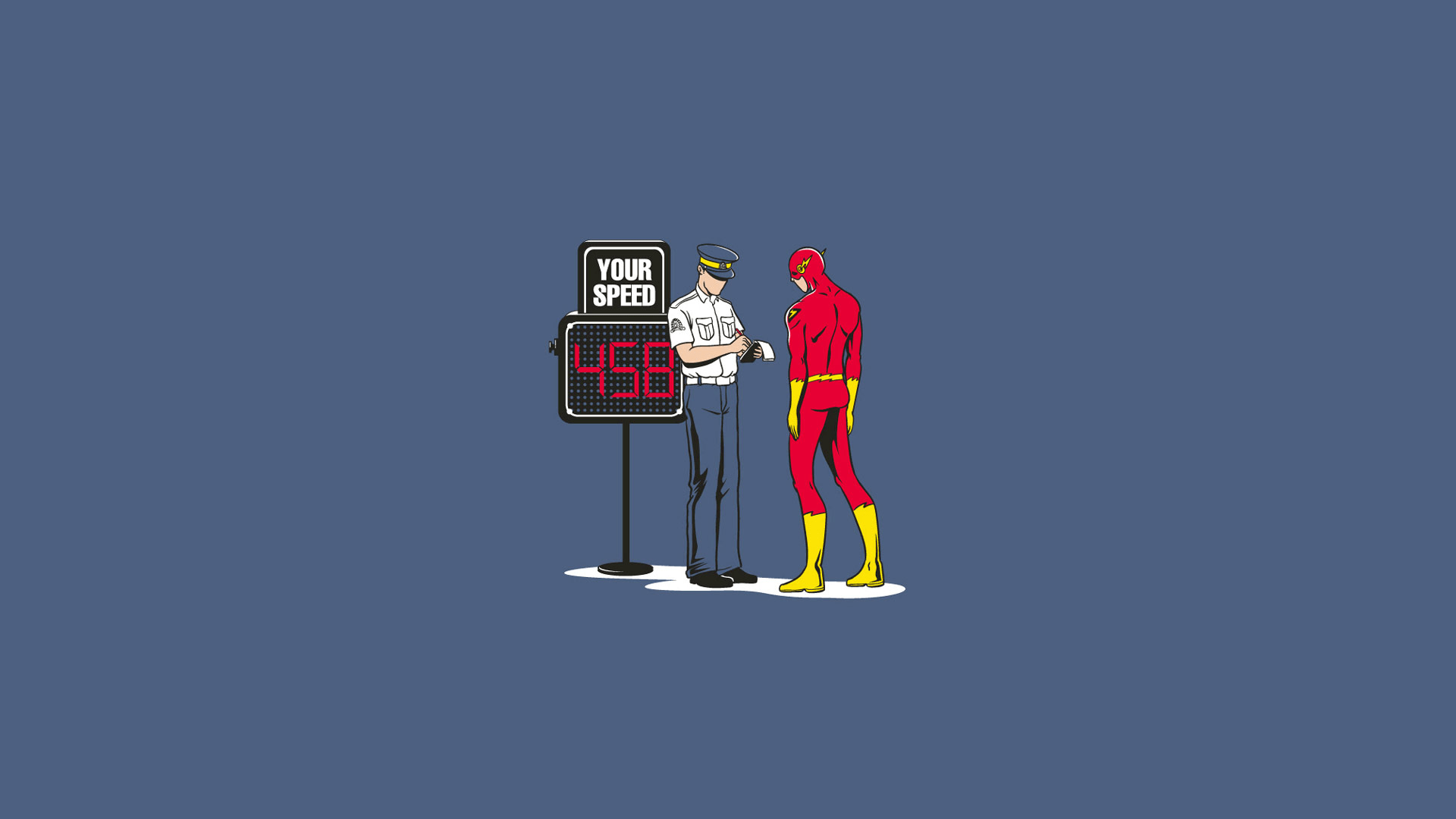 1920x1080 1080x1920 the flash, tv shows, super heroes, funny, minimalism, funny for iPhone 8 wallpaper