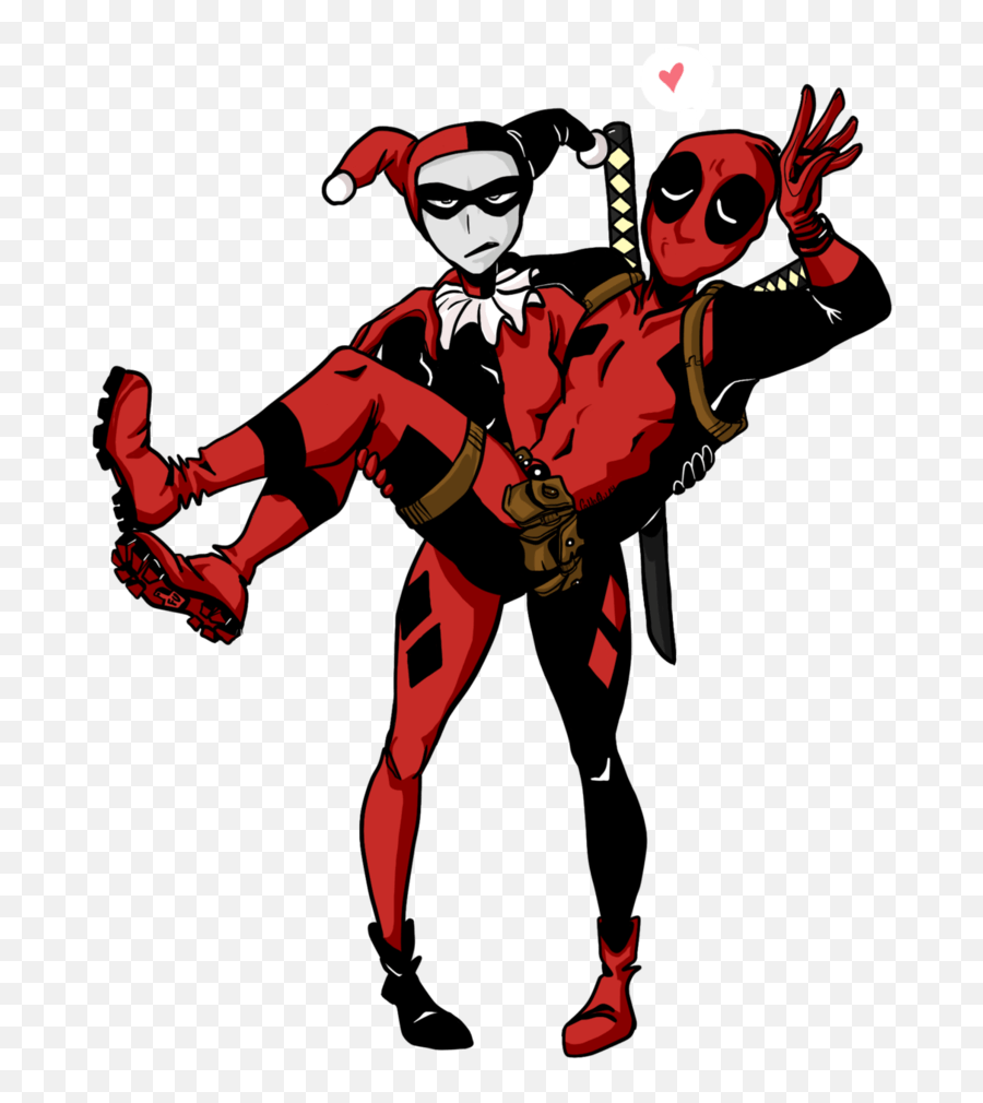 900x1010 Steampunk Harley Quinn And Deadpool Wallpaper Free Animados Fondos De Pantalla Harley Quinn Png, Deadpool Comic Png transparent png image