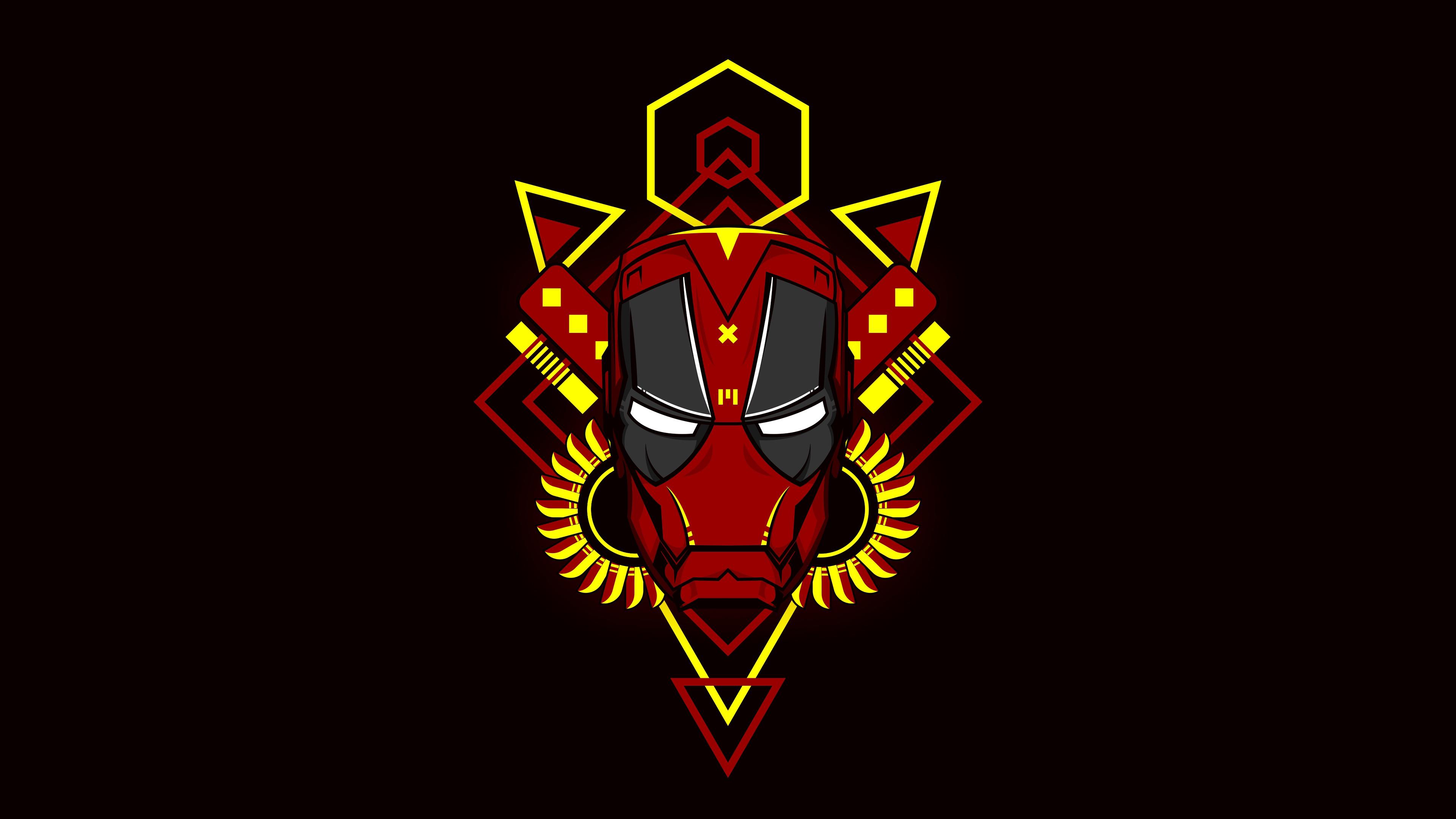 3840x2160 Iron Man Deadpool Version, HD Superheroes, 4k Wallpaper, Image, Background, Photo and Picture