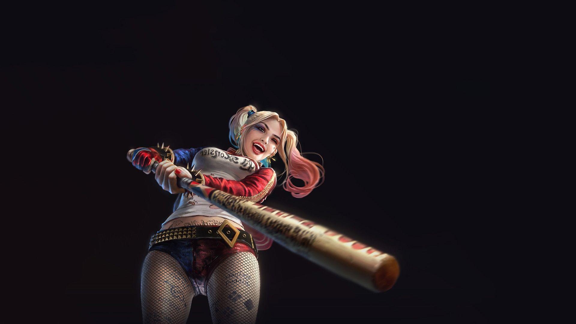1920x1080 Dark Harley Quinn Wallpaper, HD Dark Harley Quinn Background on WallpaperBat