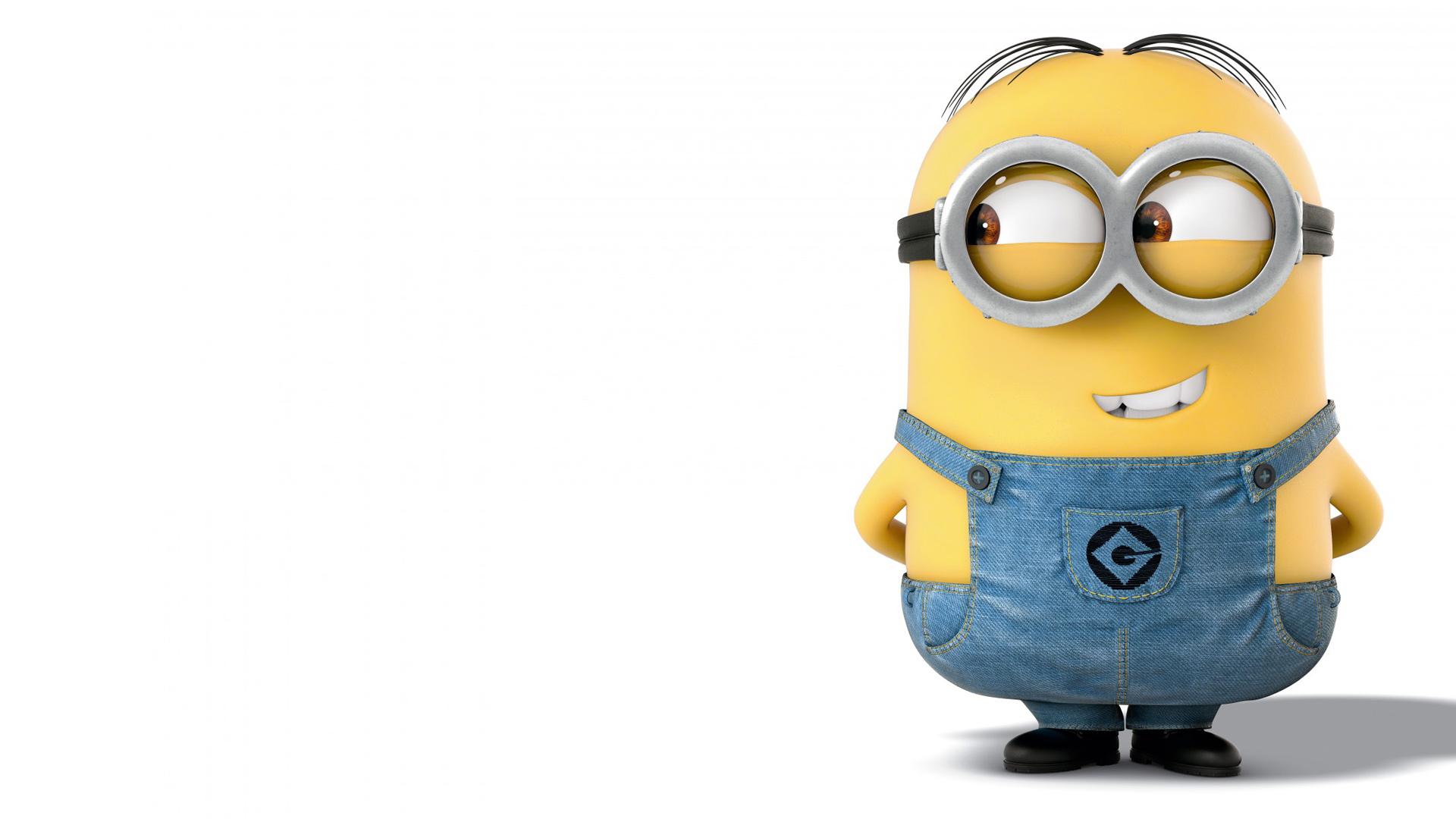 1920x1080 Small yellow people, minions, attitude, short hair, wallpaper