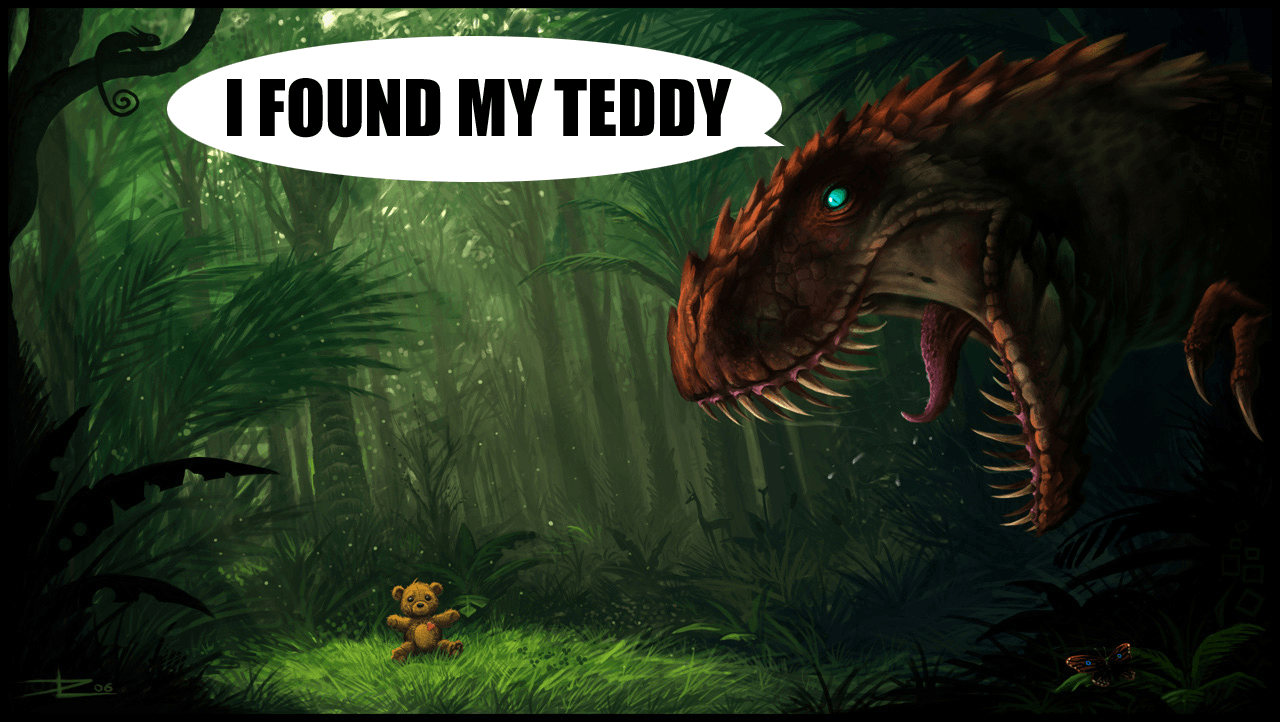 1280x722 Dinosaur Memes Wallpaper