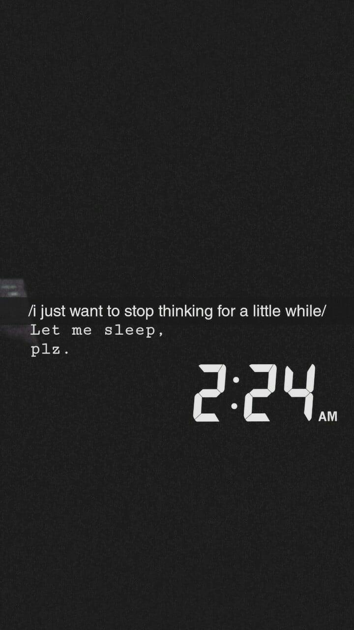 720x1280 Sad Aesthetic Insomnia Wallpaper