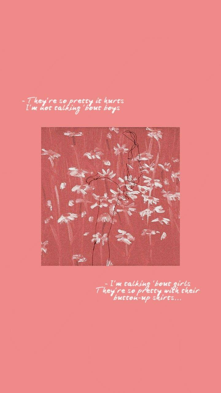 720x1280 wallpaper girl in red girls lyrics. Red wallpaper, Aesthetic iphone wallpaper, Cute patterns wallpaper