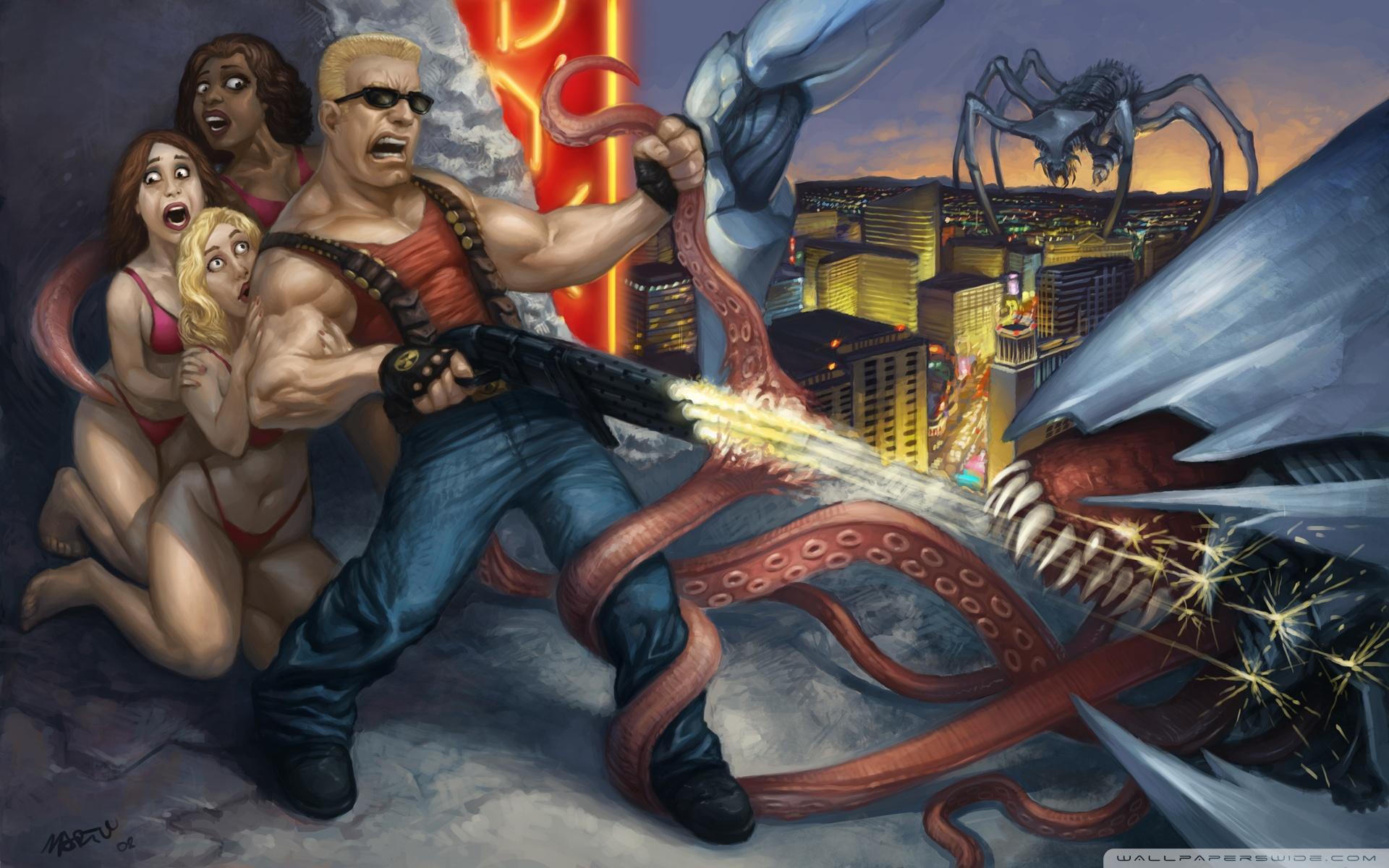 1920x1200 Duke Nukem Forever Ultra HD Desktop Background Wallpaper for 4K UHD TV