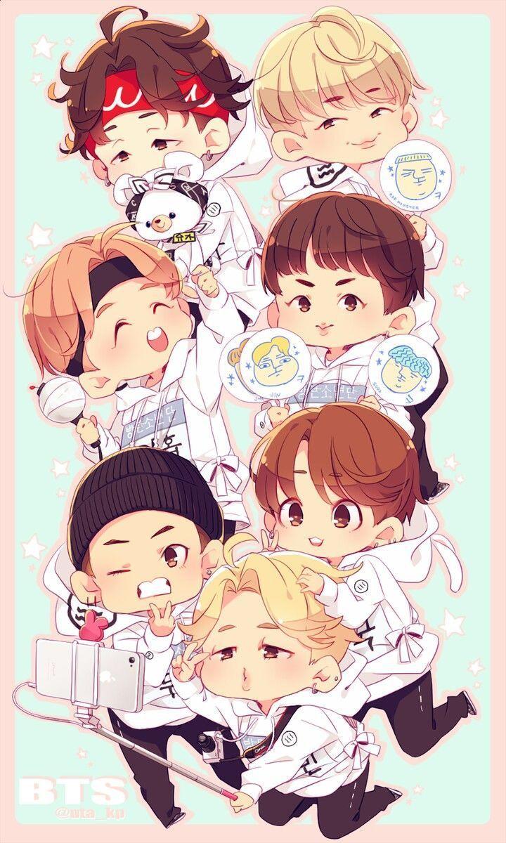 Cute BTS Drawing Wallpapers - Top Free Cute BTS Drawing Backgrounds -  WallpaperAccess