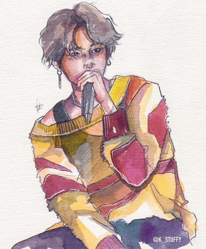 812x982 Easy BTS Drawing Ideas 2020 KPOP Tutorials for Beginners It Before Me