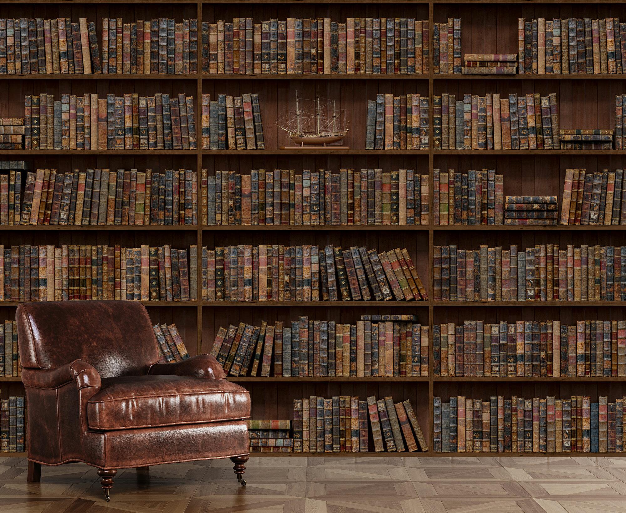 Antique Book Shelf Wallpapers - Top Free Antique Book Shelf Backgrounds ...