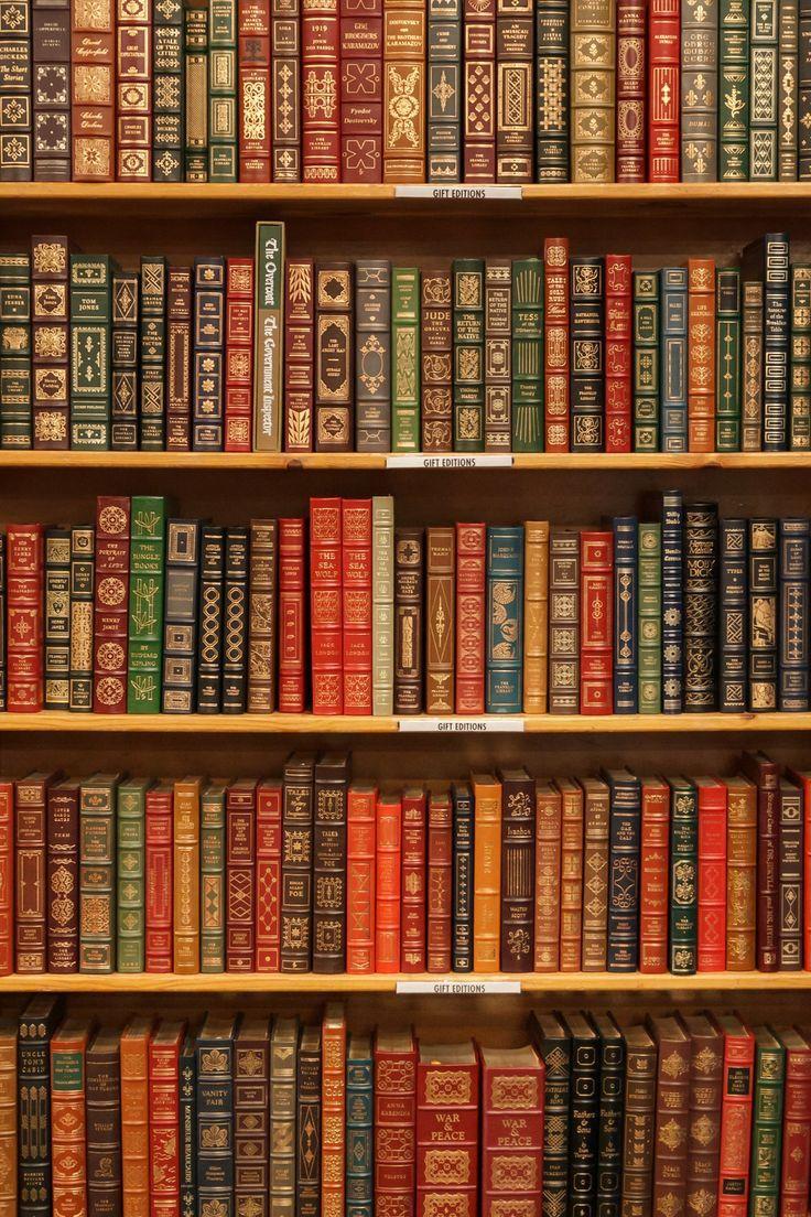736x1104 Gift editions. Book wallpaper, Antique books, Powell city of books
