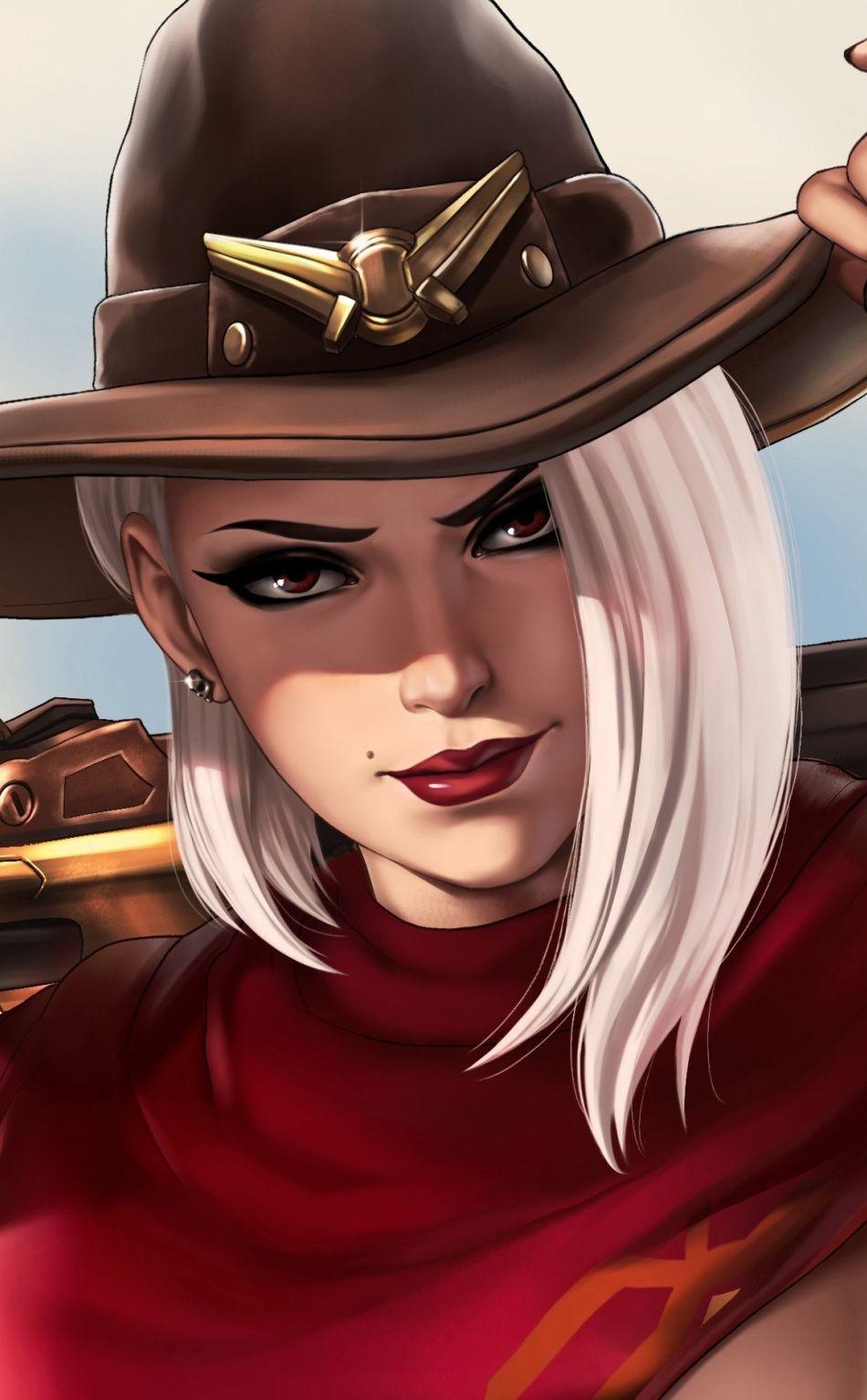 950x1534 Artwork, fan art, Ashe, Overwatch, 950x1534 wallpaper. Overwatch drawings, Overwatch wallpaper, Overwatch fan art